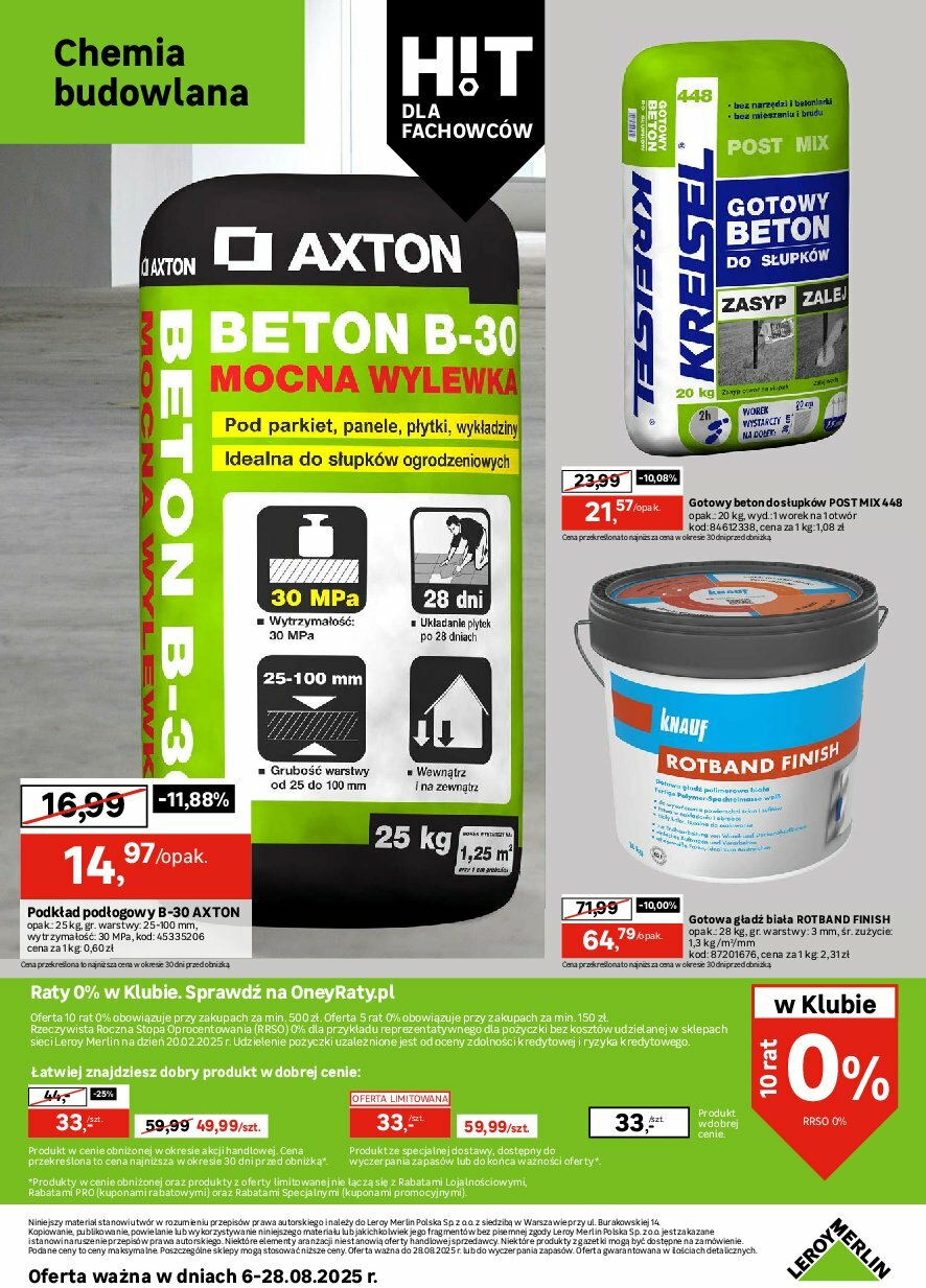 leroy-merlin - Gazetka Leroy Merlin - ważna od 06.08. do 28.08. - page: 16
