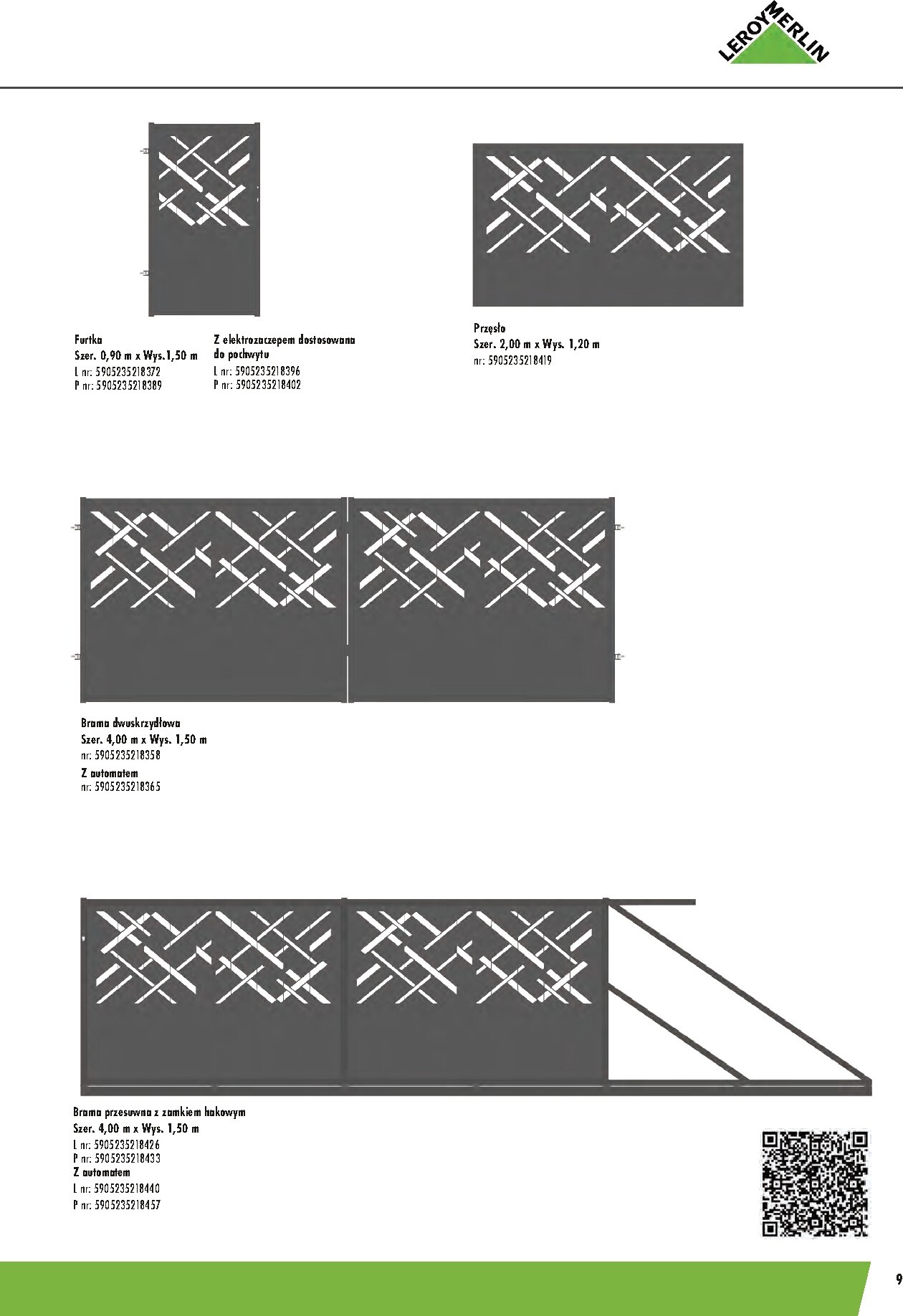 leroy-merlin - Gazetka Leroy Merlin - Ogrodzenie Polbram - ważna od 15.03.2026 do 31.12.2026 - page: 9