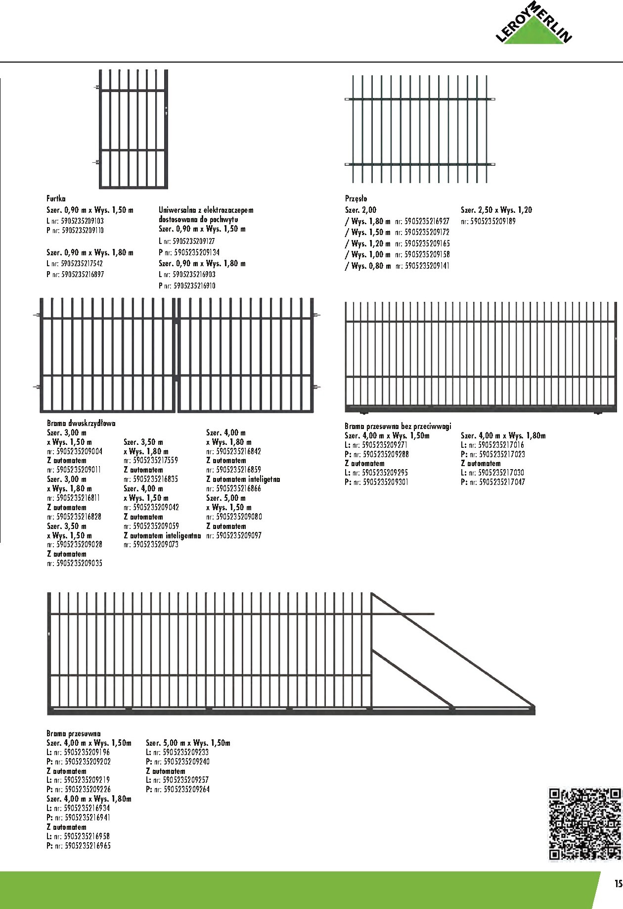 leroy-merlin - Gazetka Leroy Merlin - Ogrodzenie Polbram - ważna od 15.03.2026 do 31.12.2026 - page: 15
