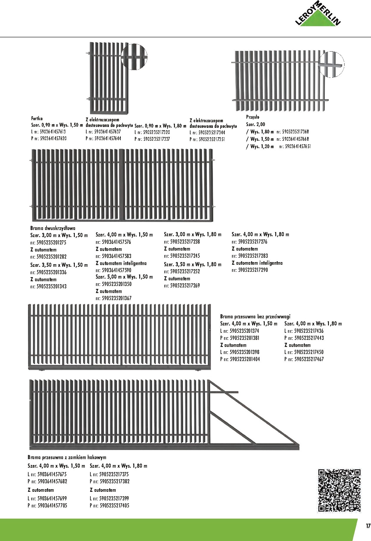 leroy-merlin - Gazetka Leroy Merlin - Ogrodzenie Polbram - ważna od 15.03.2026 do 31.12.2026 - page: 17