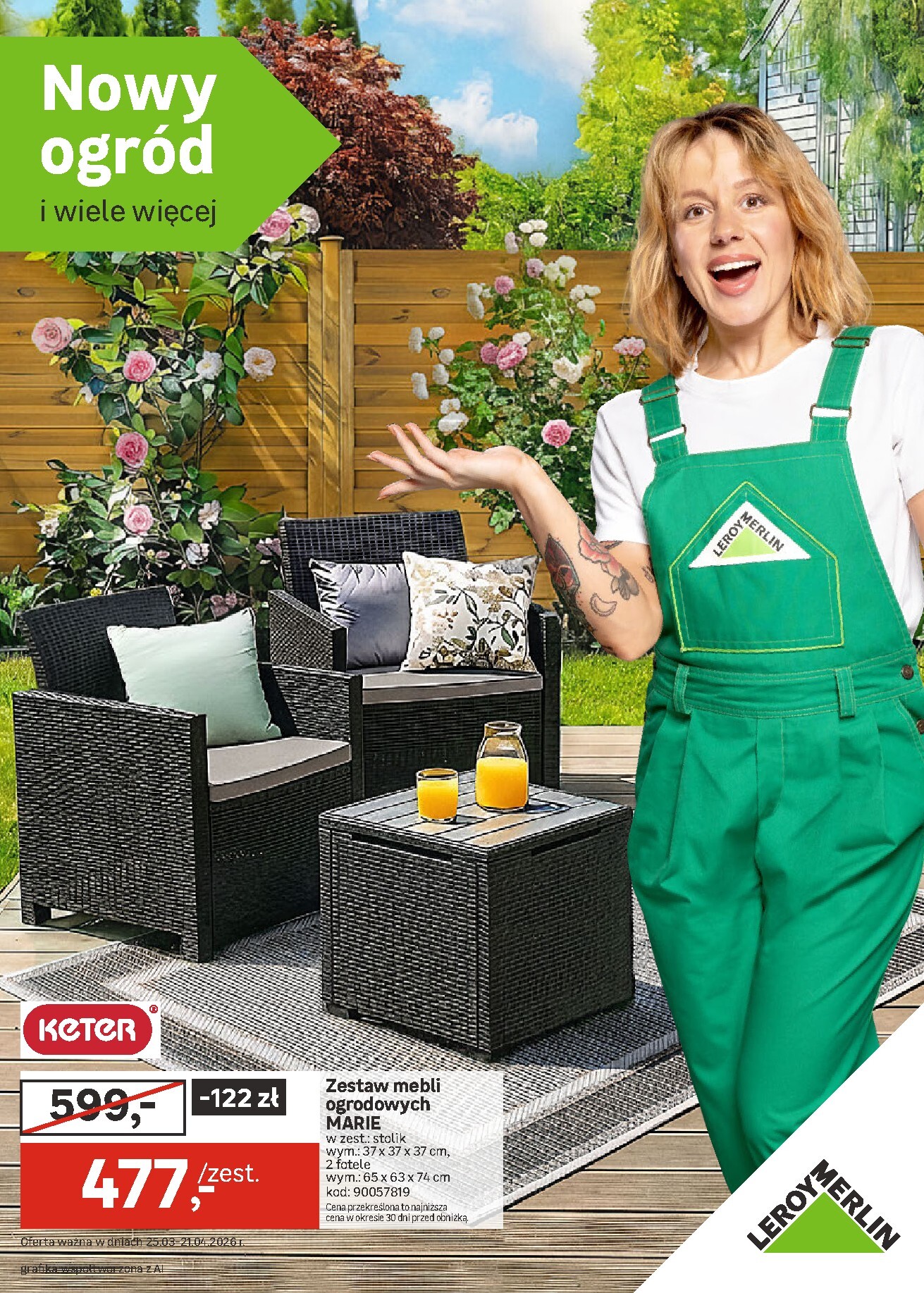 leroy-merlin - Gazetka Leroy Merlin - ważna od 25.03.2026 do 21.04.2026