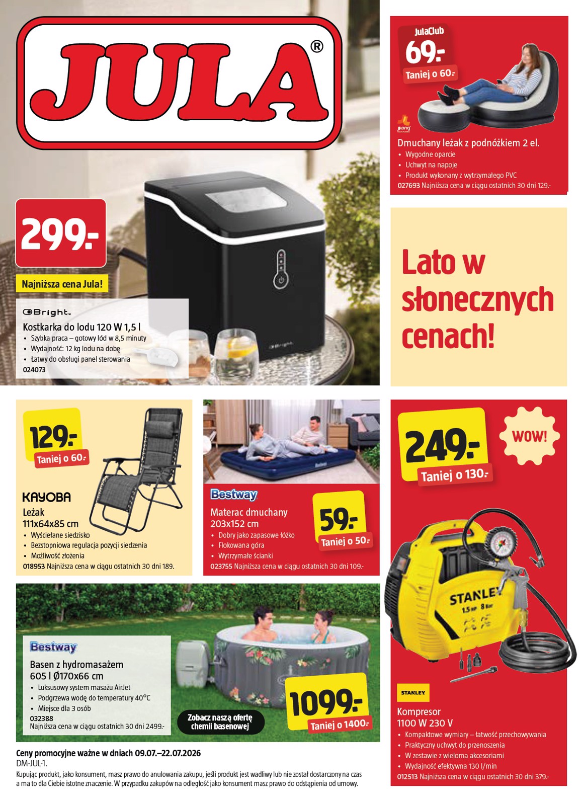 jula - Aktualna gazetka Jula ważna od 09.07.2026 do 22.07.2026