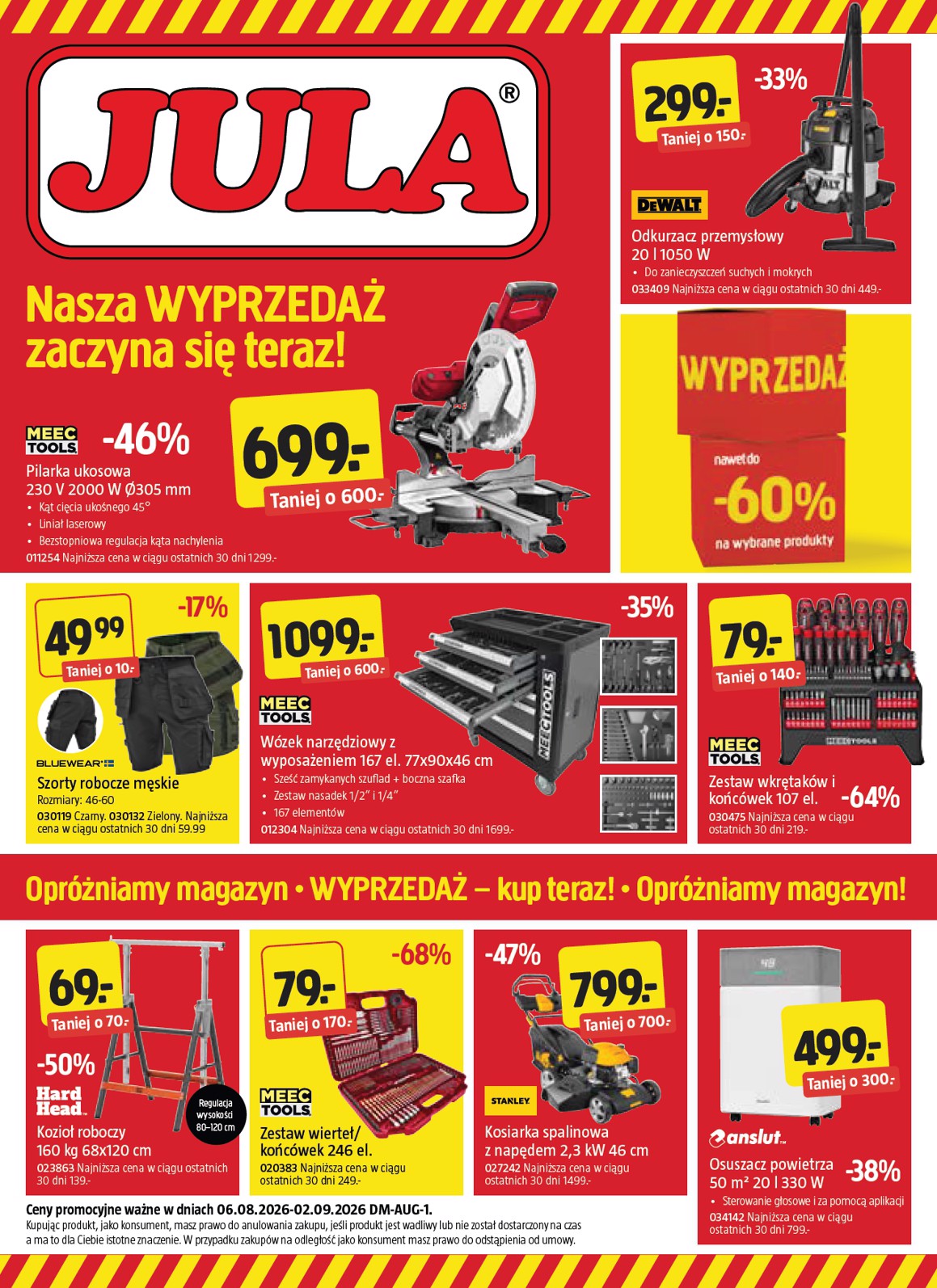jula - Aktualna gazetka Jula ważna od 06.08.2026 do 02.09.2026