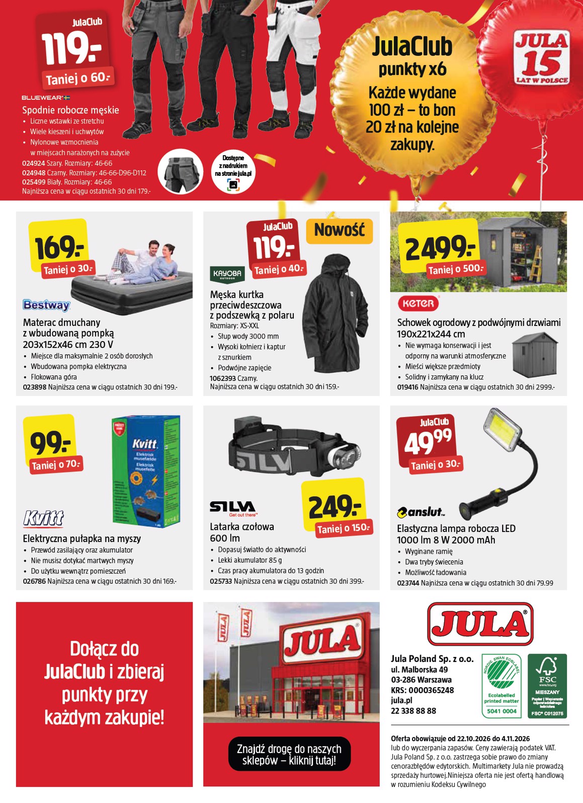 jula - Aktualna gazetka Jula ważna od 22.10.2026 do 04.11.2026 - page: 8