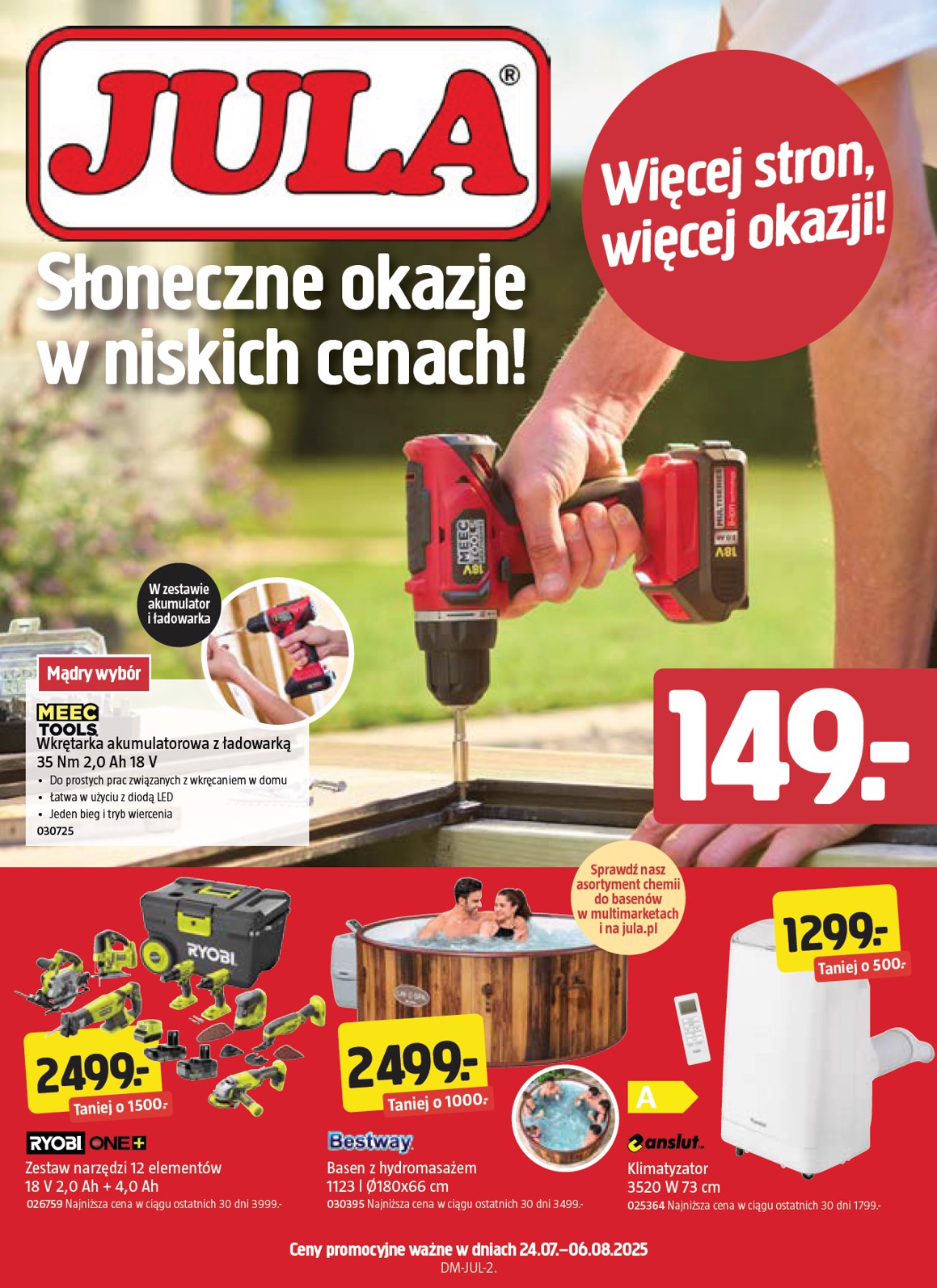 jula - Gazetka Jula ważna od 24.07. - 06.08.