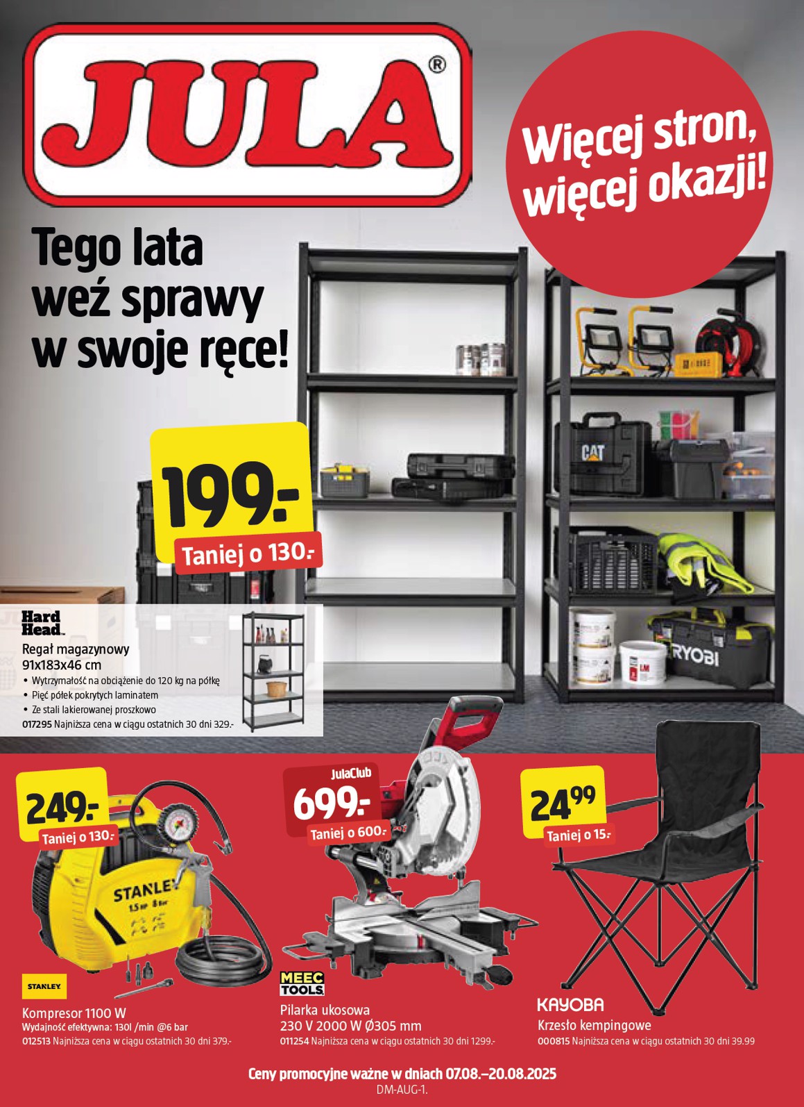 jula - Gazetka Jula - ważna od 07.08. do 20.08.