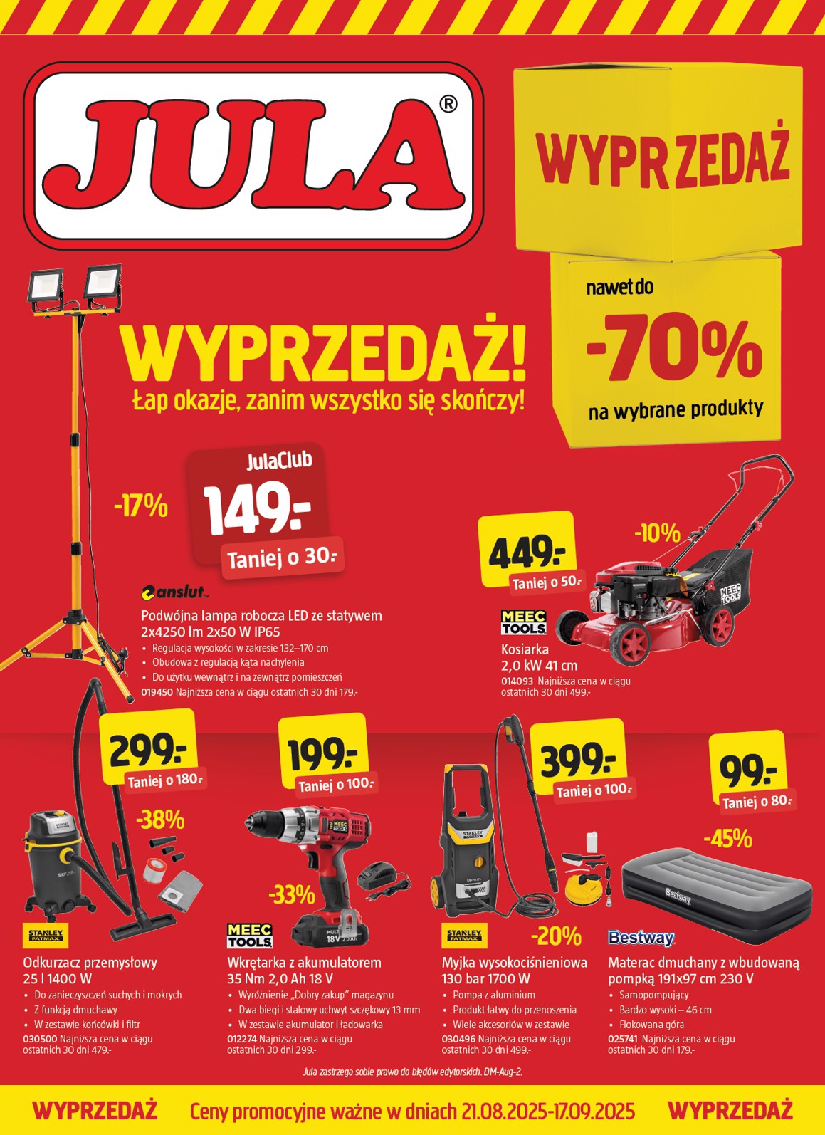 jula - Gazetka Jula - ważna od 21.08. do 17.09.