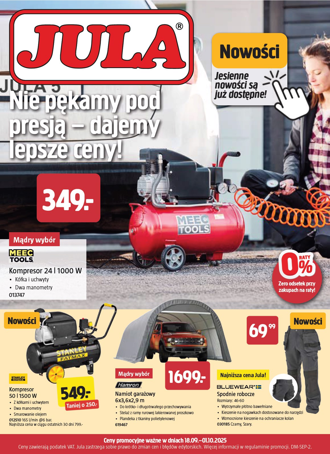 jula - Gazetka Jula - ważna od 18.09. do 01.10.