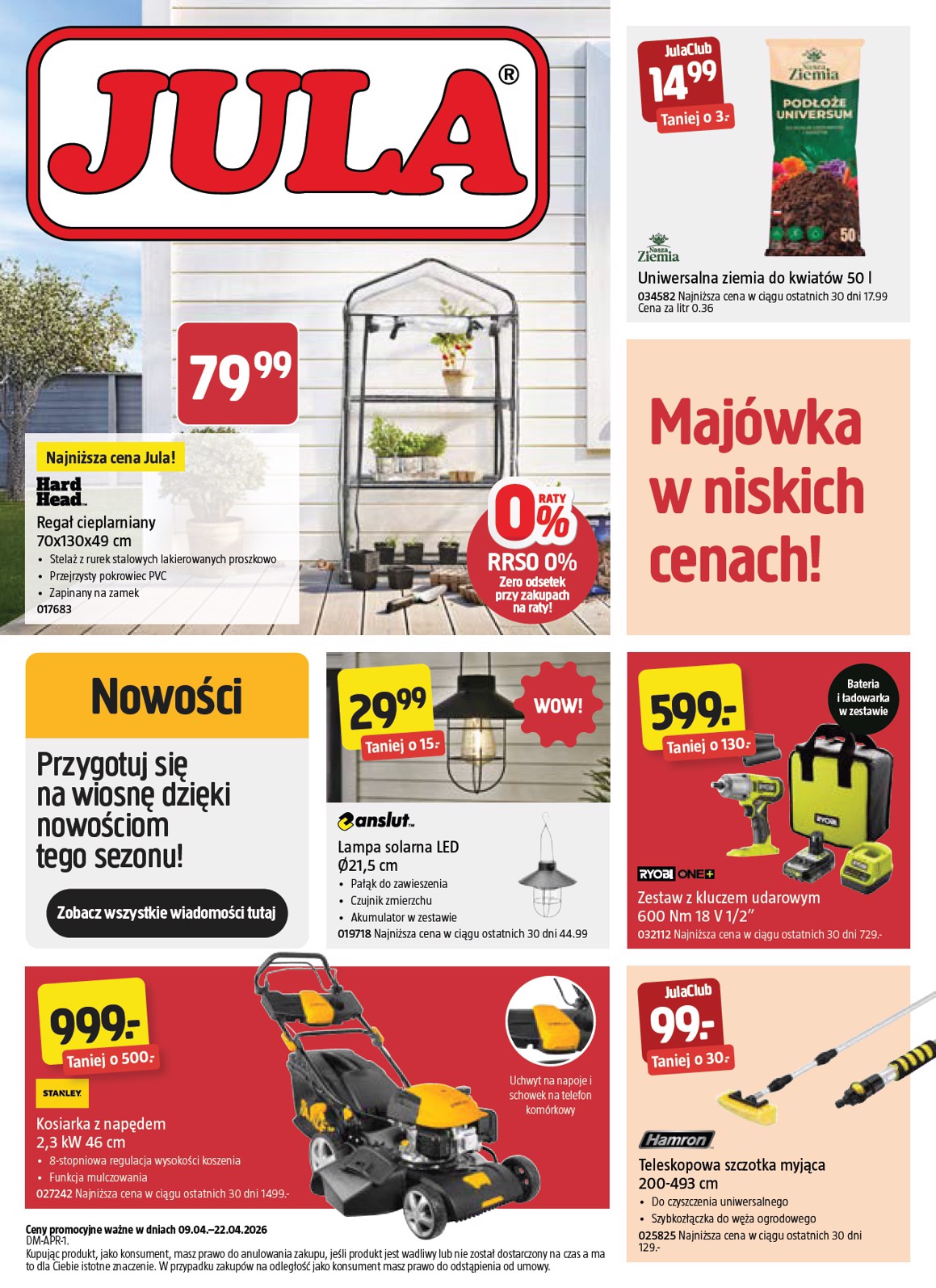 jula - Aktualna gazetka Jula ważna od 09.04.2026 do 22.04.2026 - page: 1