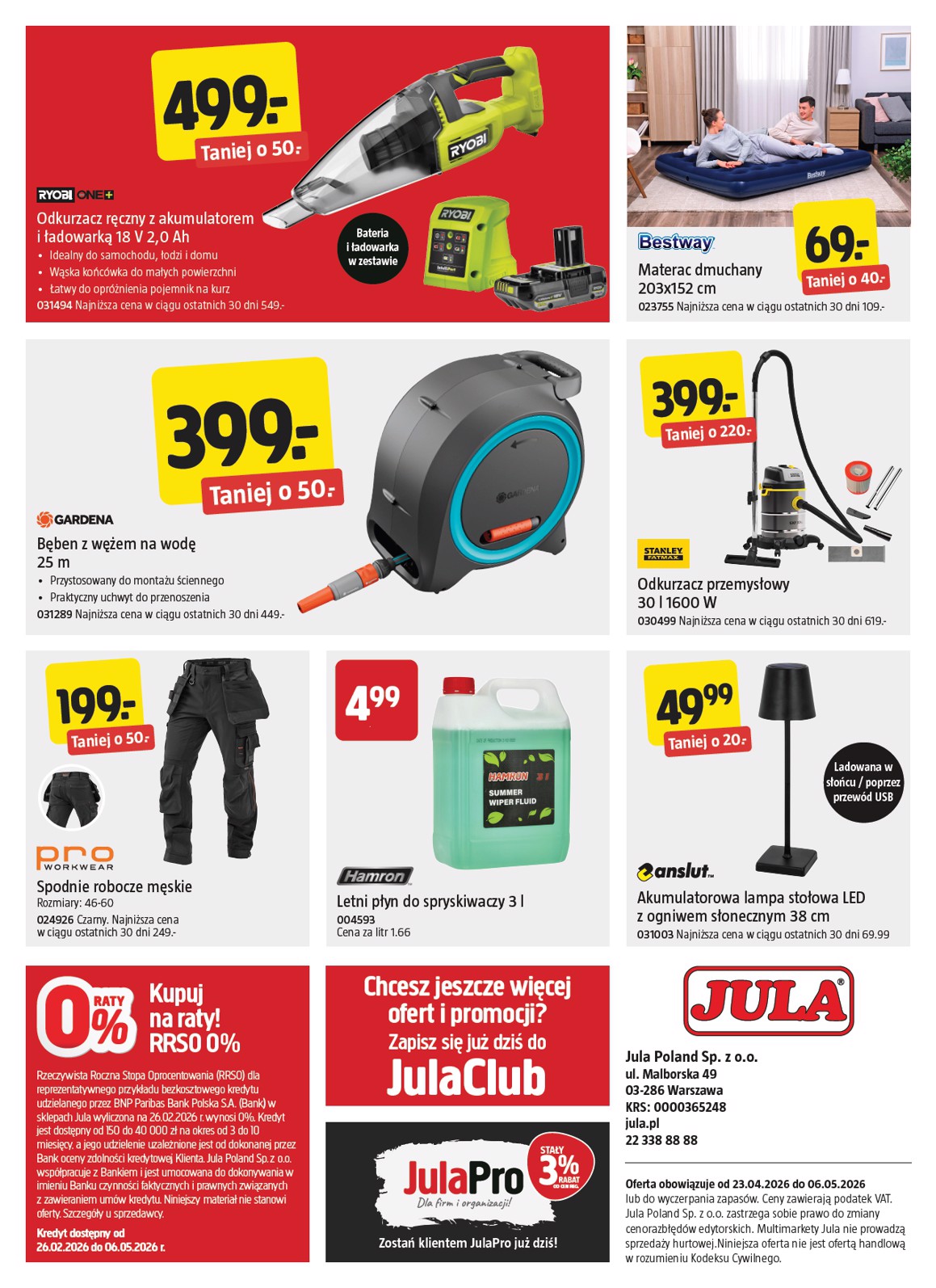 jula - Aktualna gazetka Jula ważna od 23.04.2026 do 06.05.2026 - page: 8
