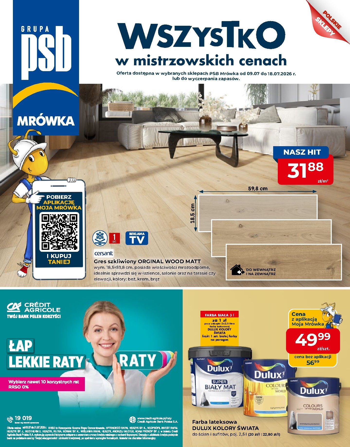 mrowka - Nowa gazetka Mrówka ważna od 09.07.2026 do 18.07.2026