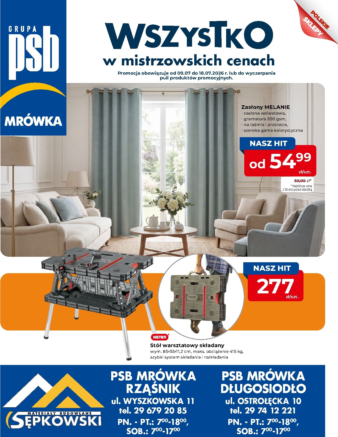 mrowka - Nowa gazetka Mrówka - Długosiodło ważna od 09.07.2026 do 18.07.2026