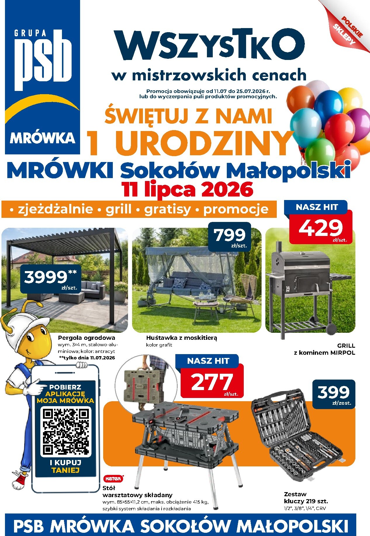 mrowka - Aktualna gazetka Mrówka - Sokołów Małopolski ważna od 11.07.2026 do 25.07.2026