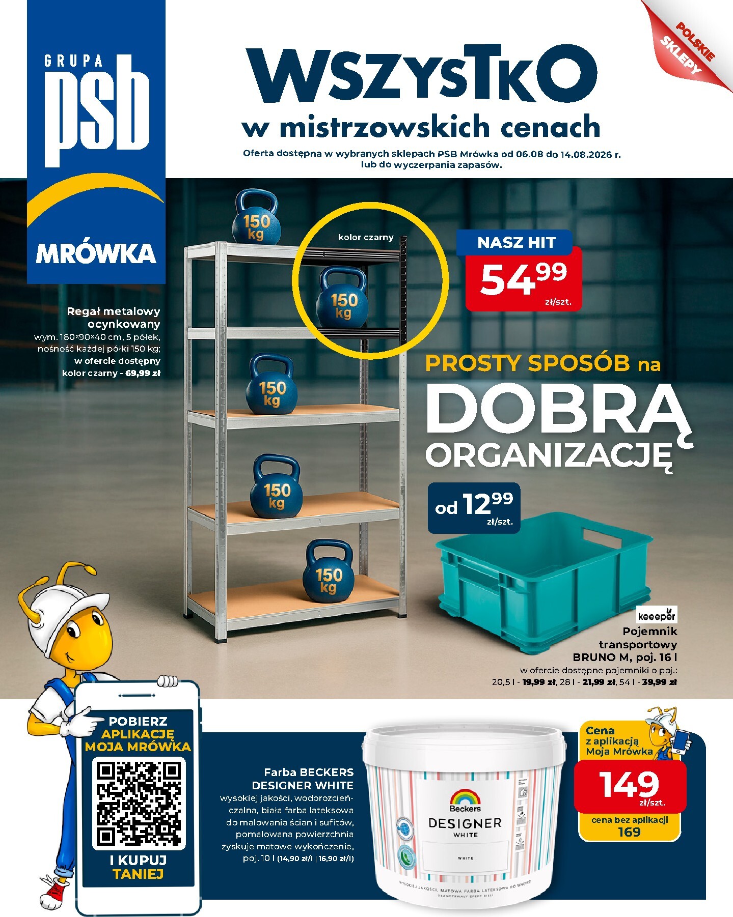 mrowka - Nowa gazetka Mrówka - Będzino ważna od 06.08.2026 do 14.08.2026