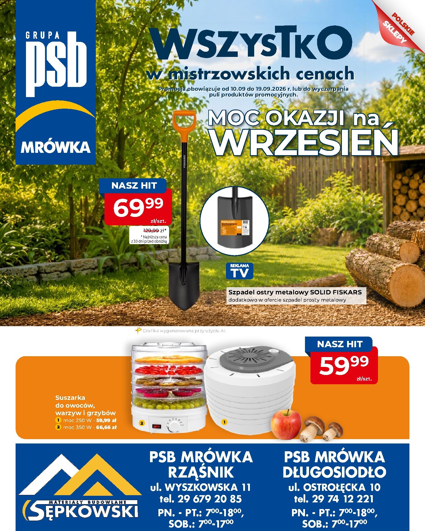 mrowka - Nowa gazetka Mrówka - Długosiodło ważna od 10.09.2026 do 19.09.2026