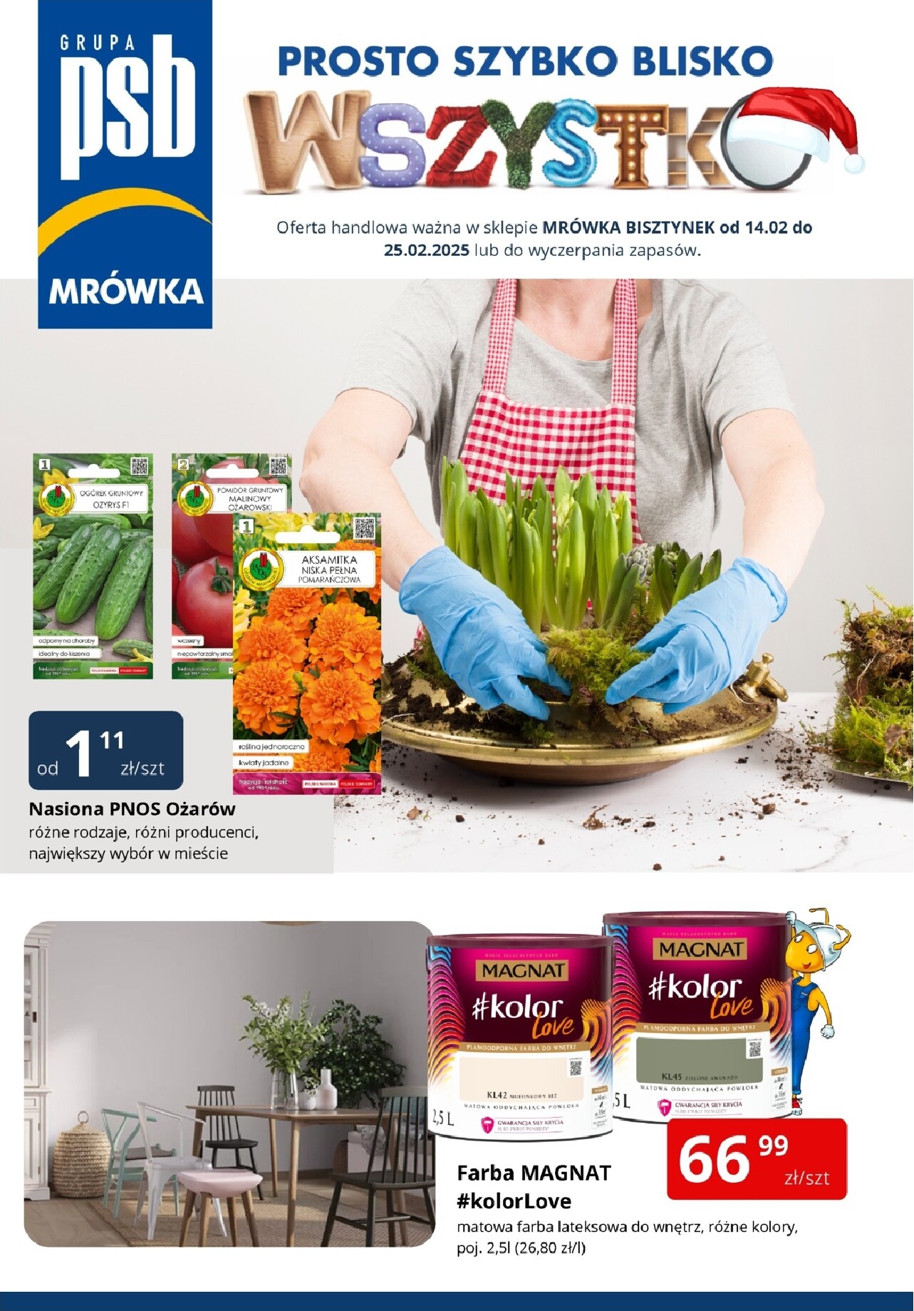 mrowka - Gazetka Mrówka - Bisztynek - ważna od 14.02.2026 do 25.02.2026