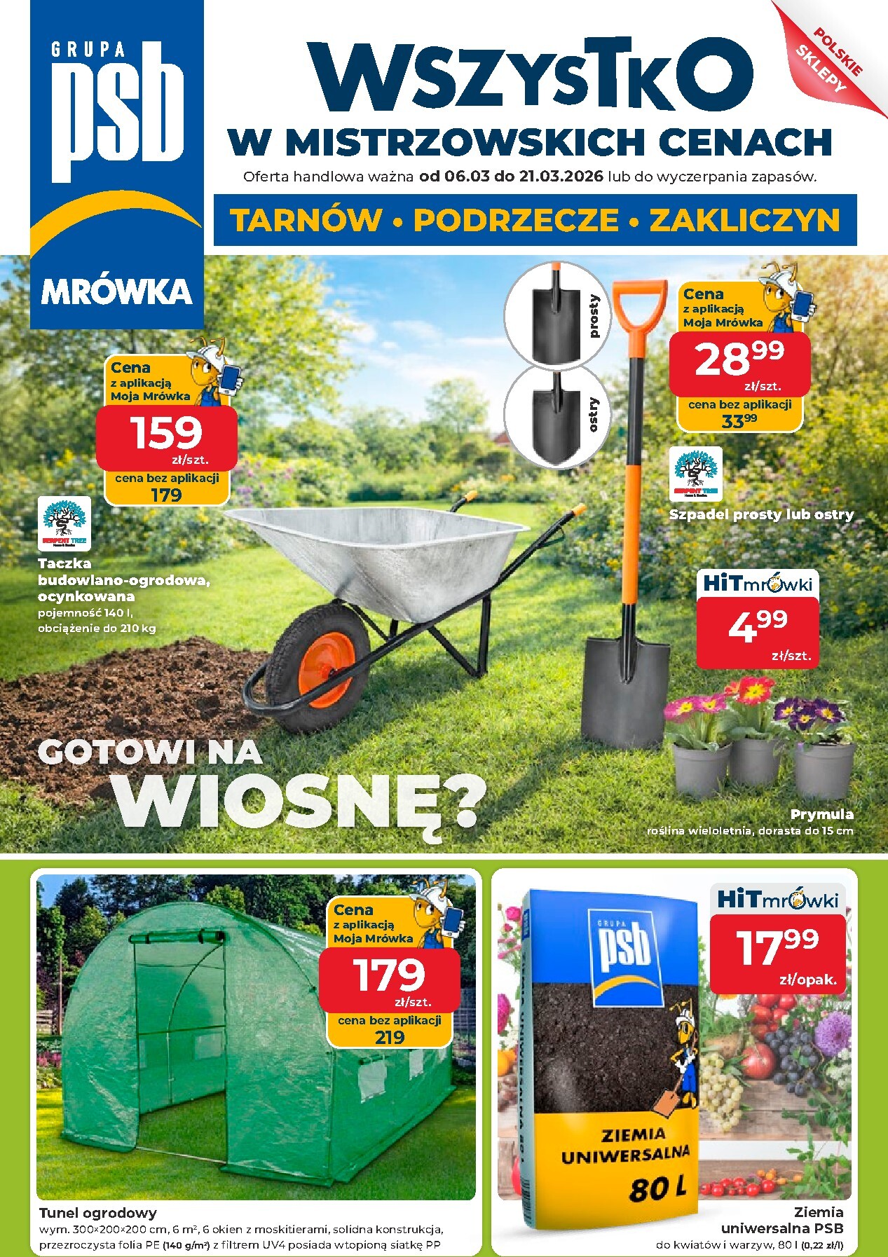 mrowka - Gazetka Mrówka - Podrzecze - ważna od 06.03.2026 do 21.03.2026 - page: 1