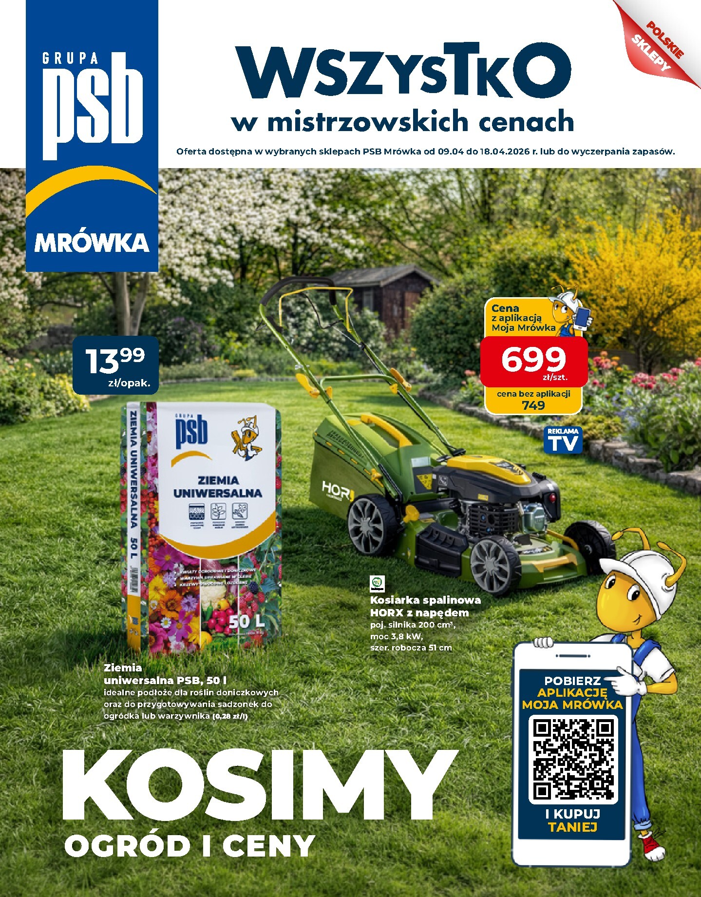 mrowka - Aktualna gazetka Mrówka - Człuchów ważna od 09.04.2026 do 18.04.2026