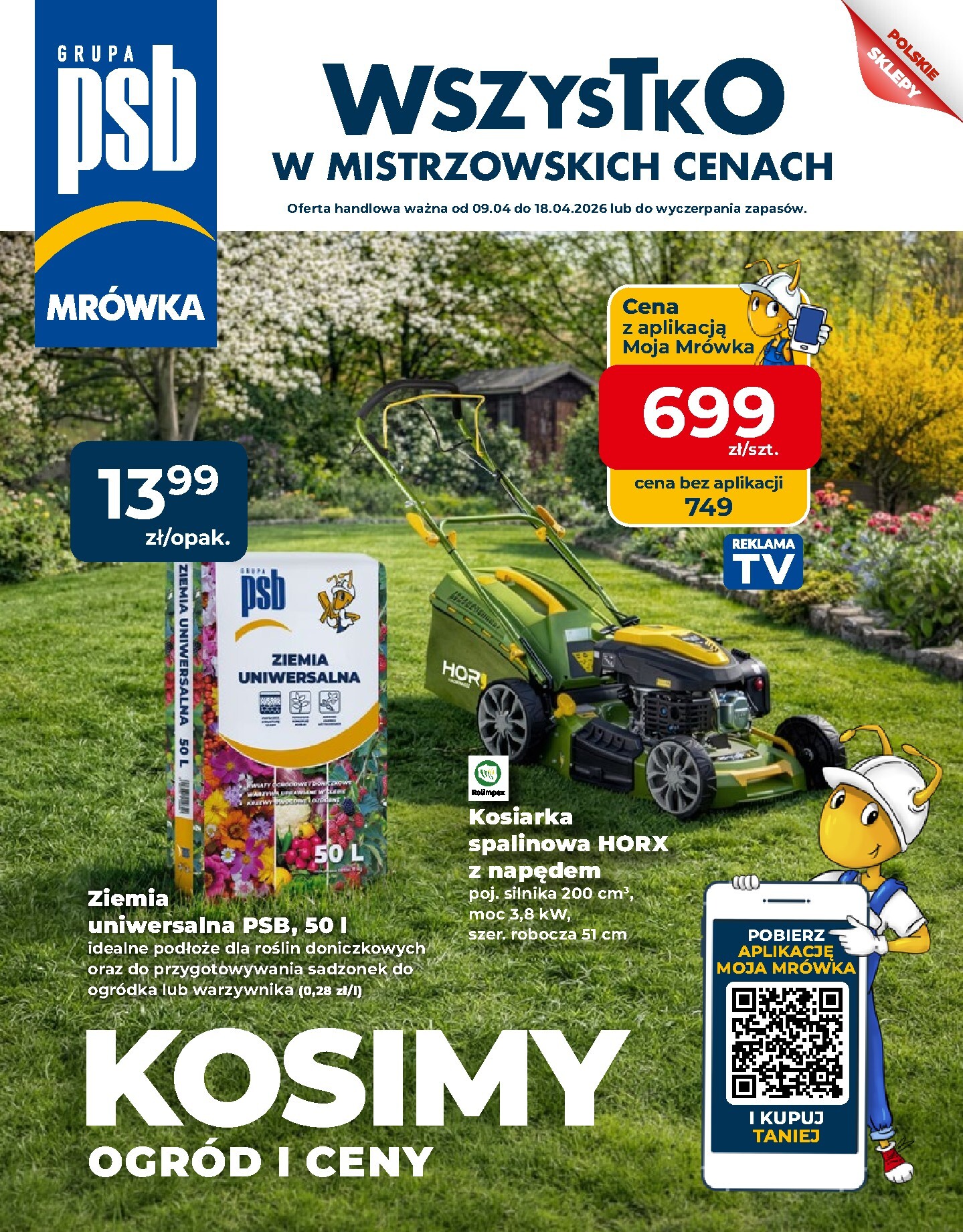mrowka - Aktualna gazetka Mrówka - Będzino ważna od 09.04.2026 do 18.04.2026