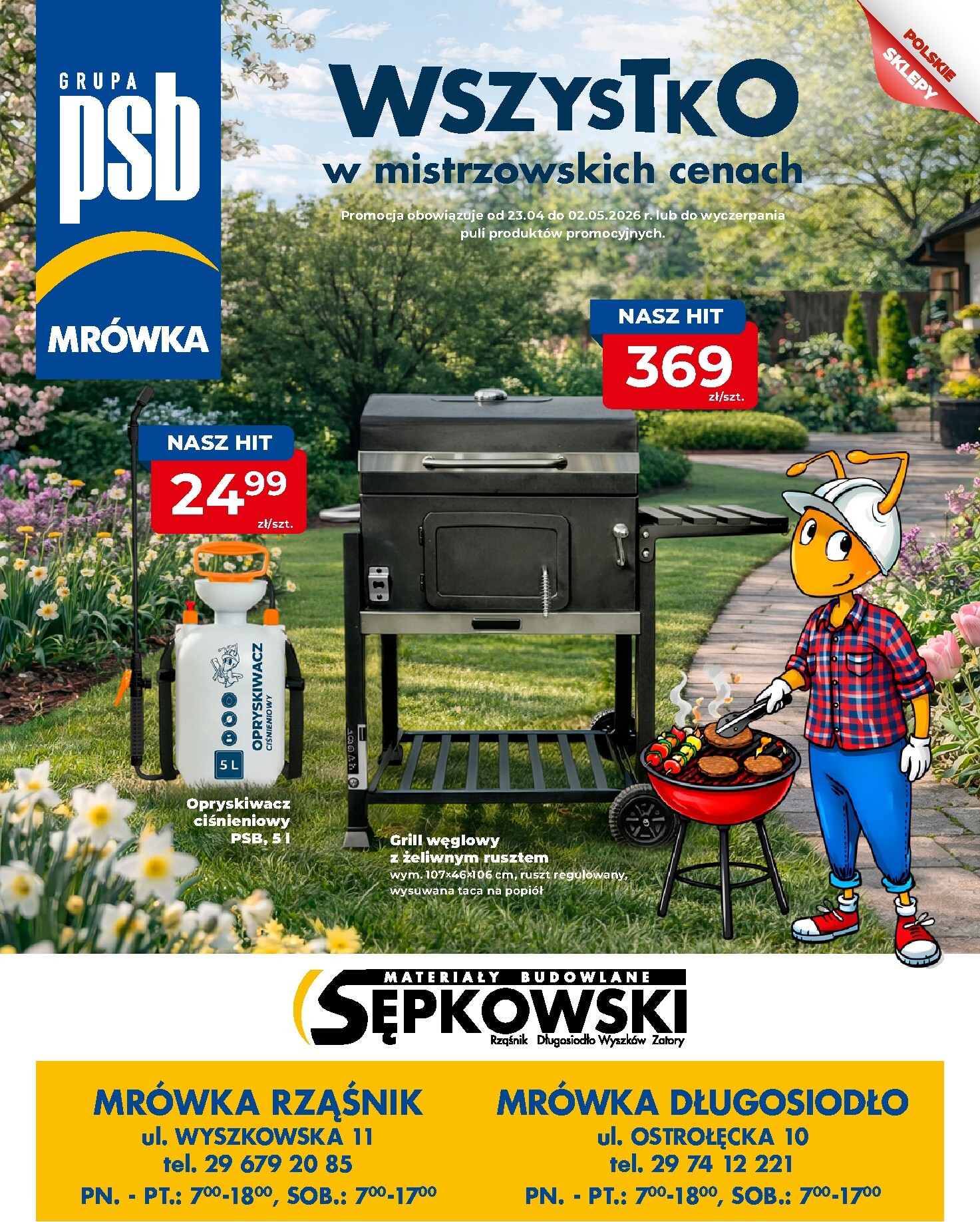 mrowka - Aktualna gazetka Mrówka - Długosiodło ważna od 23.04.2026 do 02.05.2026