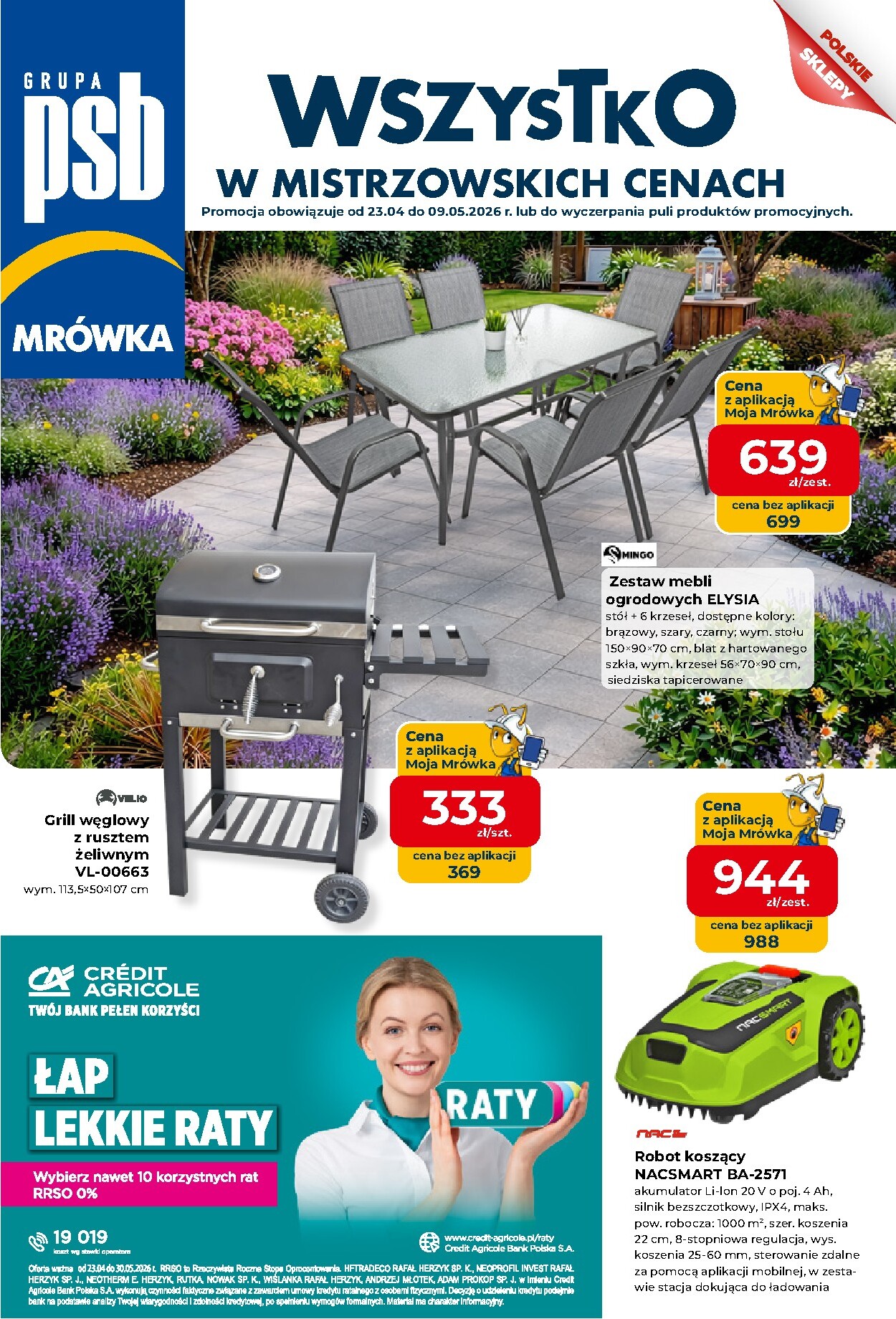 mrowka - Aktualna gazetka Mrówka - Andrychów ważna od 23.04.2026 do 09.05.2026