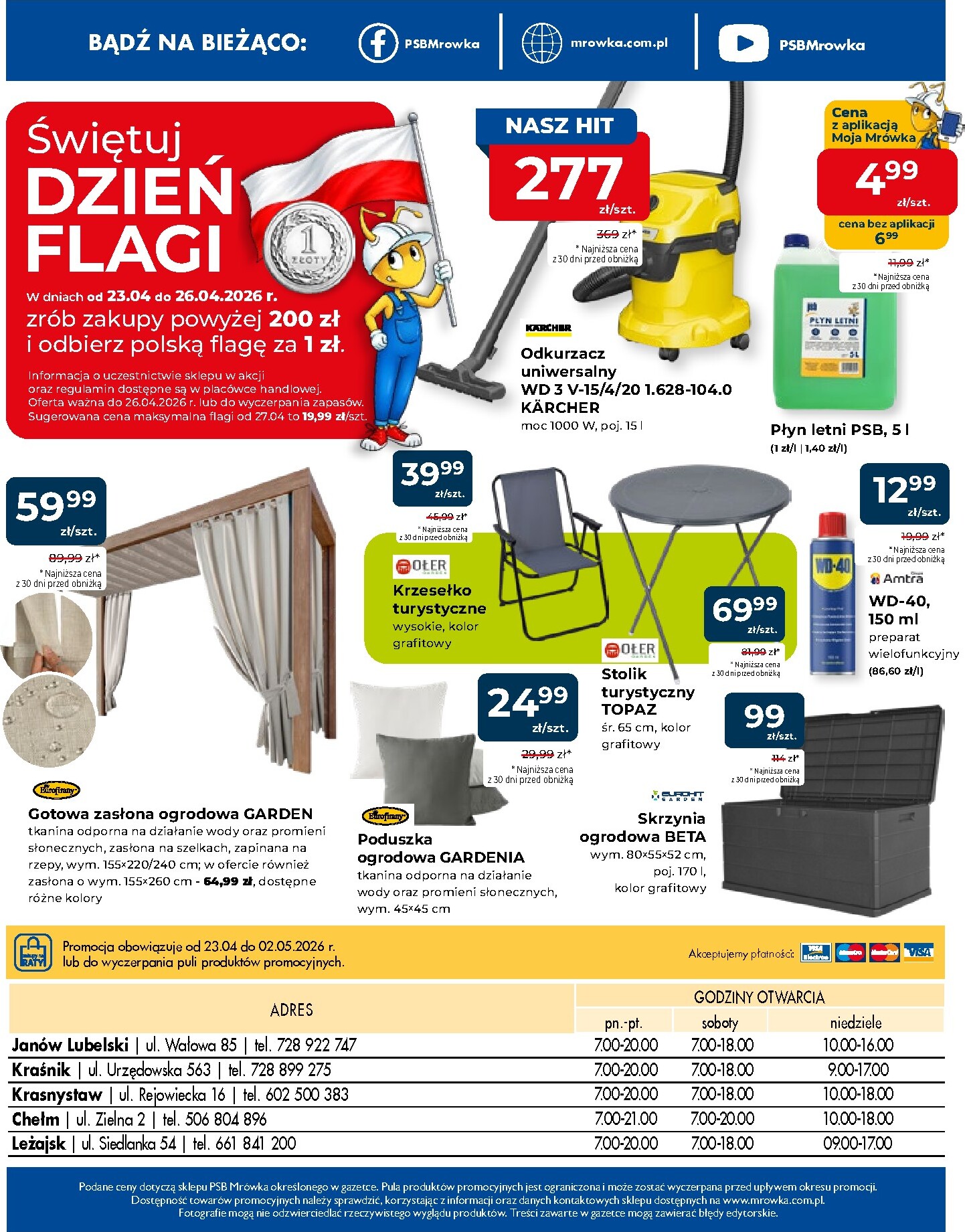 mrowka - Aktualna gazetka Mrówka - Chełm ważna od 23.04.2026 do 02.05.2026 - page: 4