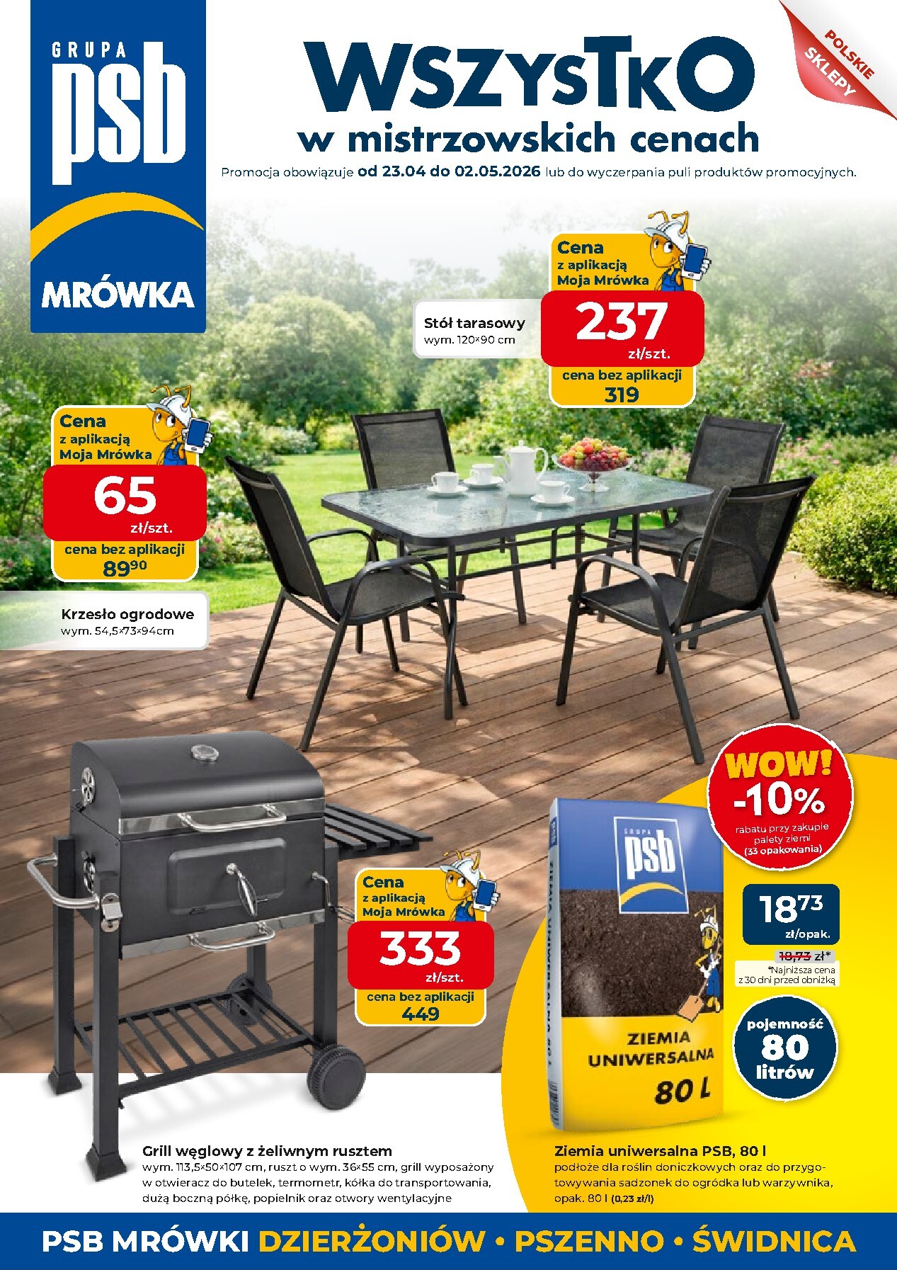mrowka - Aktualna gazetka Mrówka - Pszenno ważna od 23.04.2026 do 02.05.2026