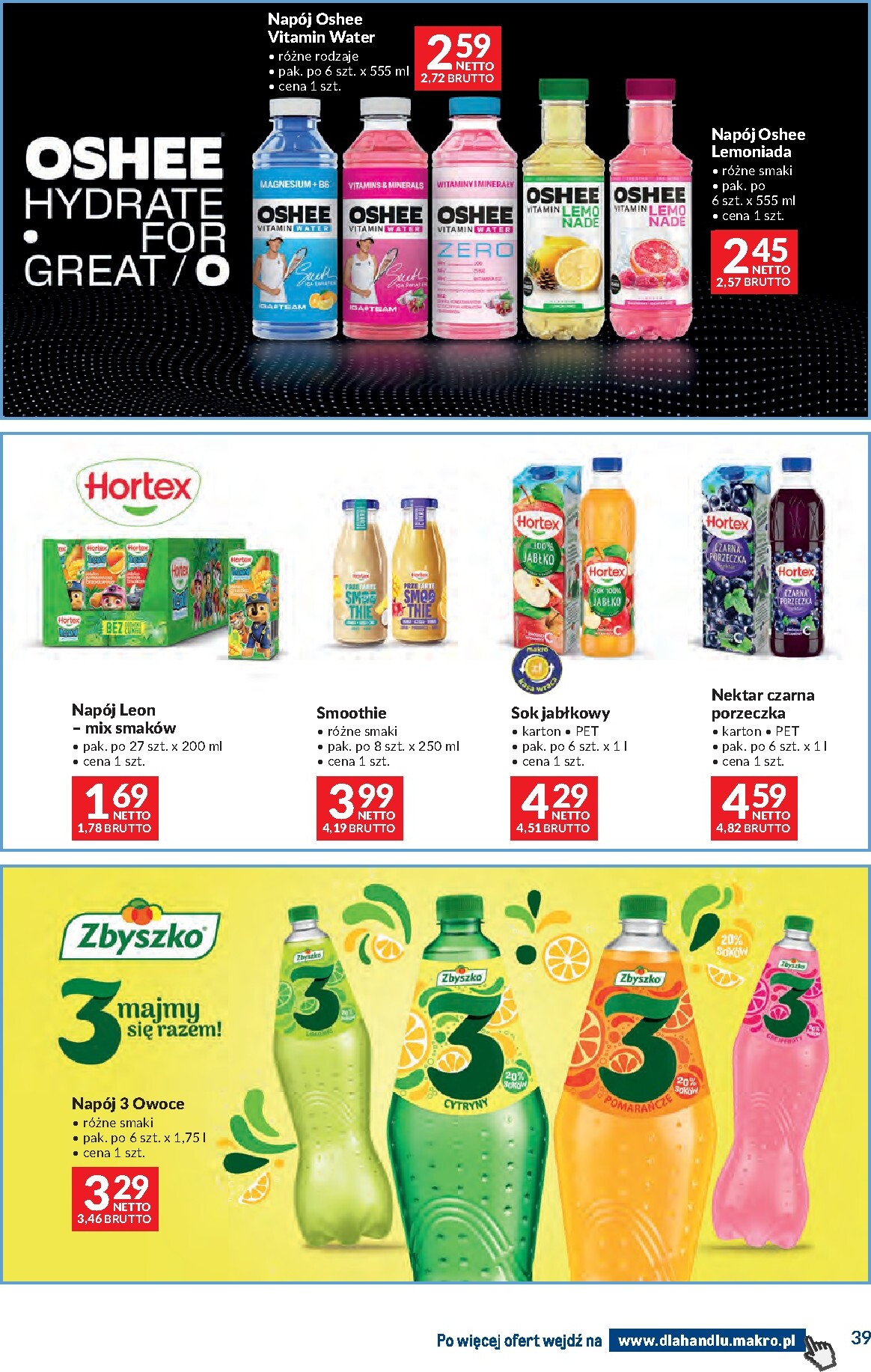 makro - Nowa gazetka Makro - Dowozimy twój sukces ważna od 09.06.2026 do 06.07.2026 - page: 39