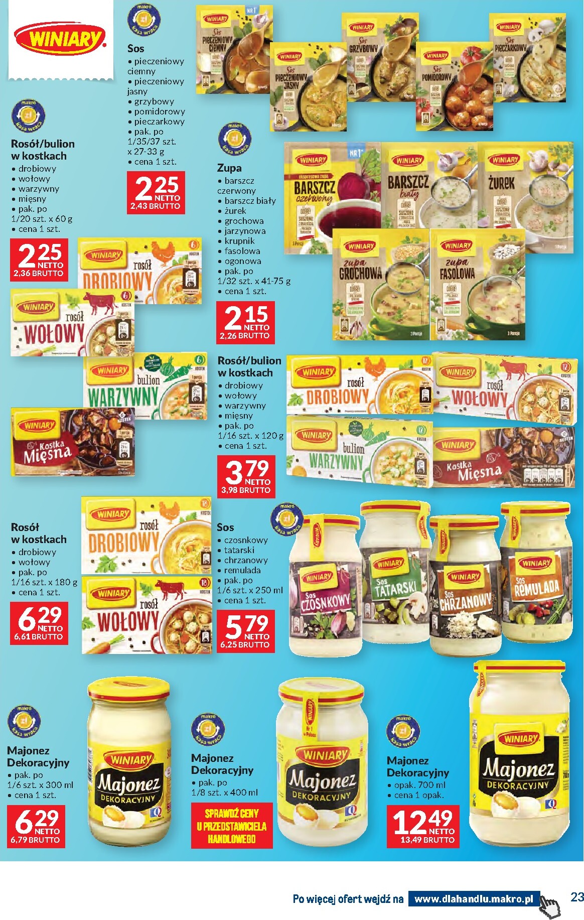 makro - Nowa gazetka Makro - Dowozimy twój sukces ważna od 09.06.2026 do 06.07.2026 - page: 23