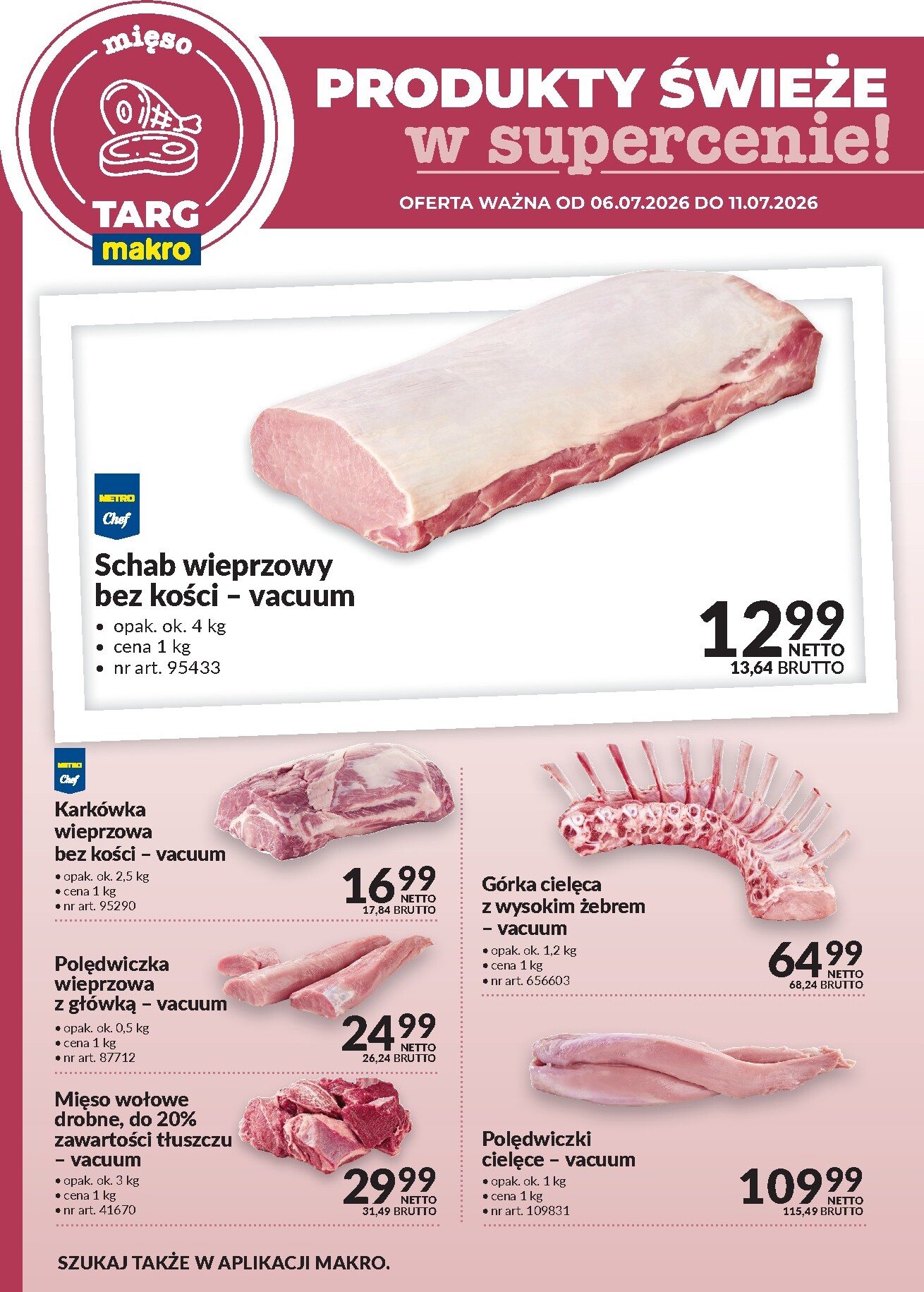 makro - Aktualna gazetka Makro - Produkty świeże w supercenie! ważna od 06.07.2026 do 11.07.2026
