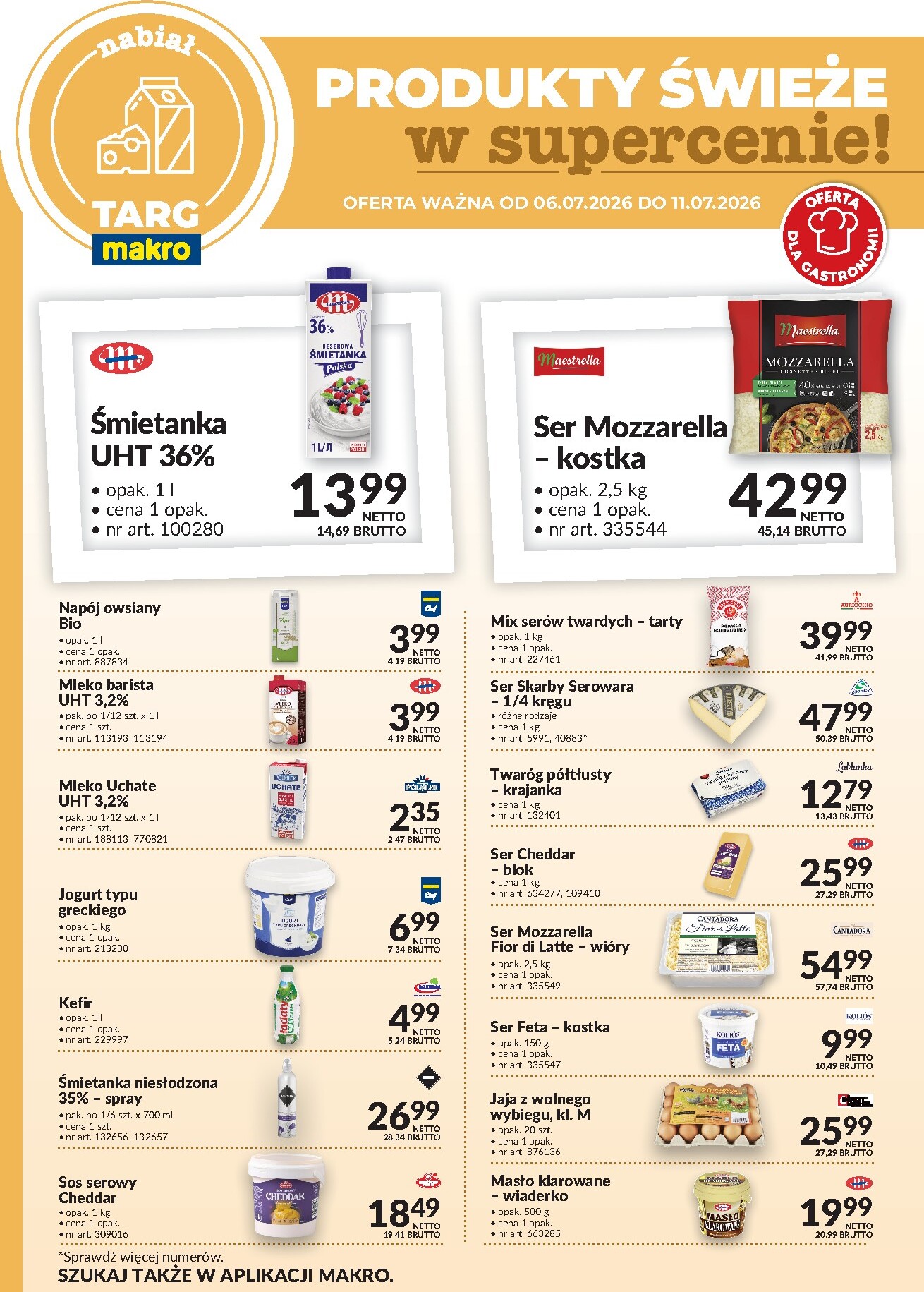 makro - Aktualna gazetka Makro - Produkty świeże w supercenie! ważna od 06.07.2026 do 11.07.2026 - page: 3
