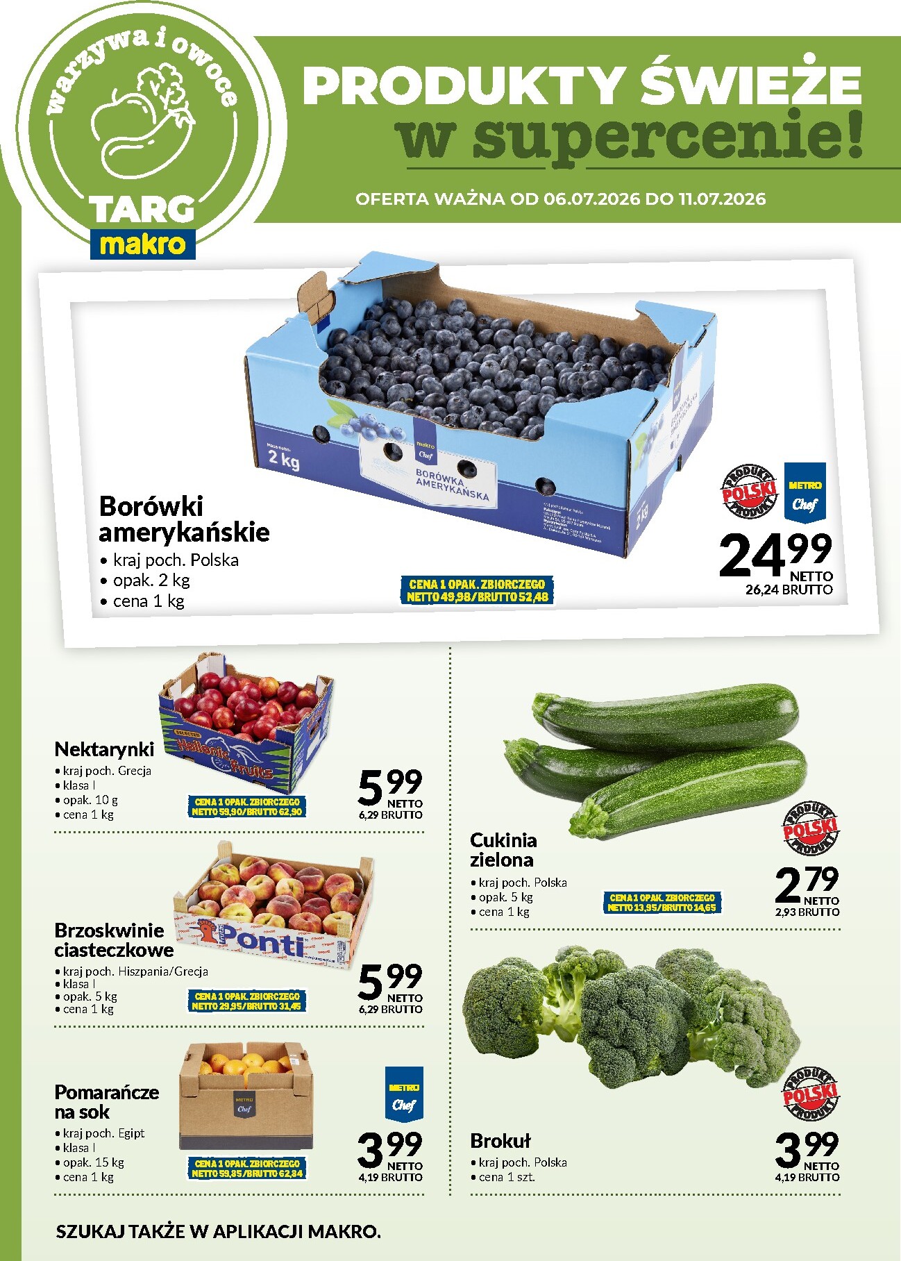 makro - Aktualna gazetka Makro - Produkty świeże w supercenie! ważna od 06.07.2026 do 11.07.2026 - page: 5