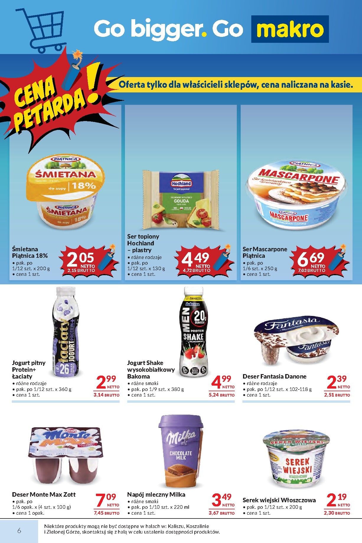 makro - Nowa gazetka Makro - Mega oferty dla Twojego Sklepu ważna od 21.07.2026 do 03.08.2026 - page: 6