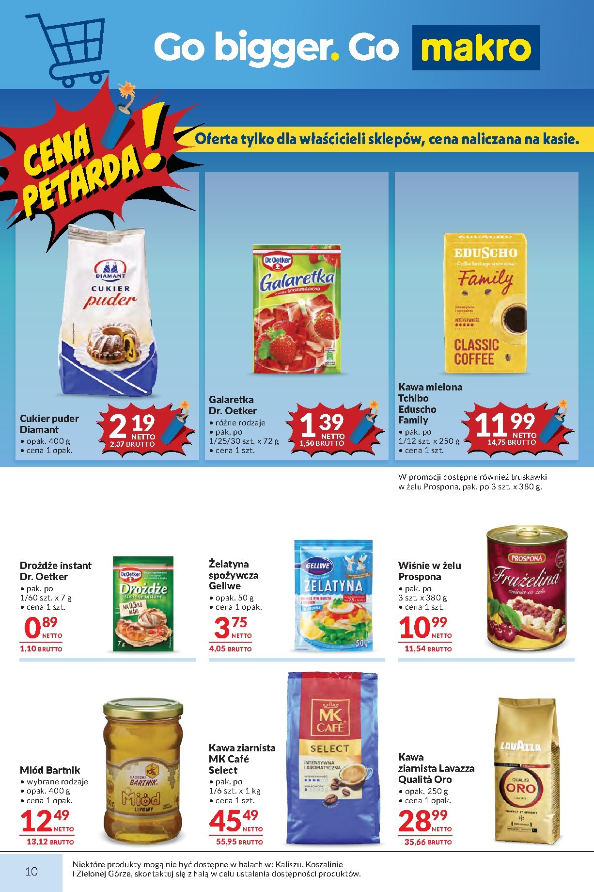 makro - Nowa gazetka Makro - Mega oferty dla Twojego Sklepu ważna od 21.07.2026 do 03.08.2026 - page: 10