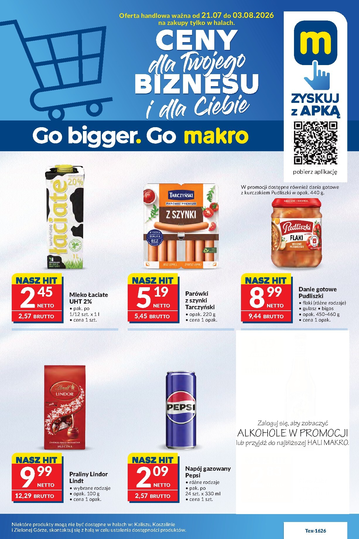 makro - Nowa gazetka Makro - Mega oferty dla Twojego Sklepu ważna od 21.07.2026 do 03.08.2026