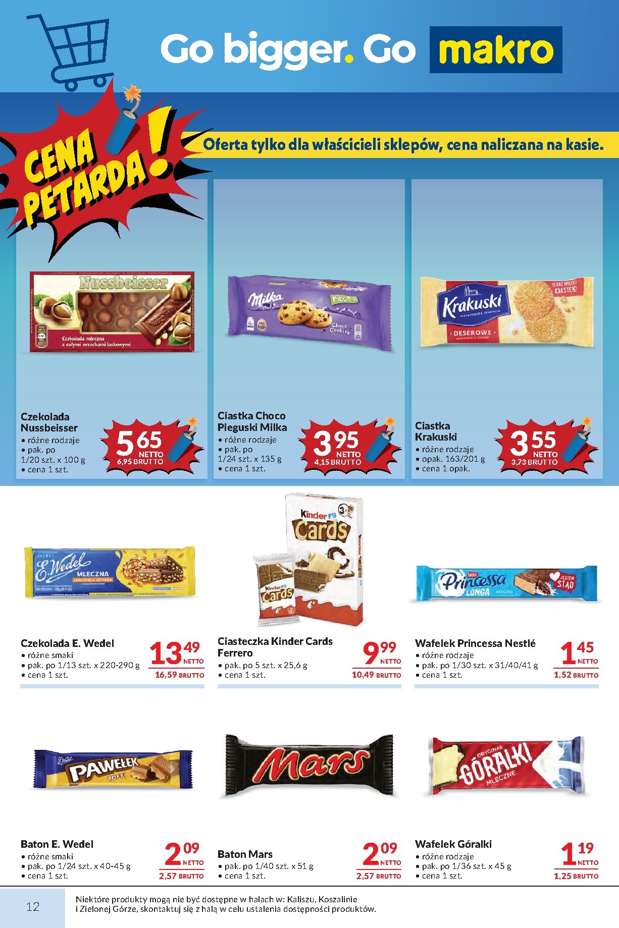 makro - Nowa gazetka Makro - Mega oferty dla Twojego Sklepu ważna od 21.07.2026 do 03.08.2026 - page: 12
