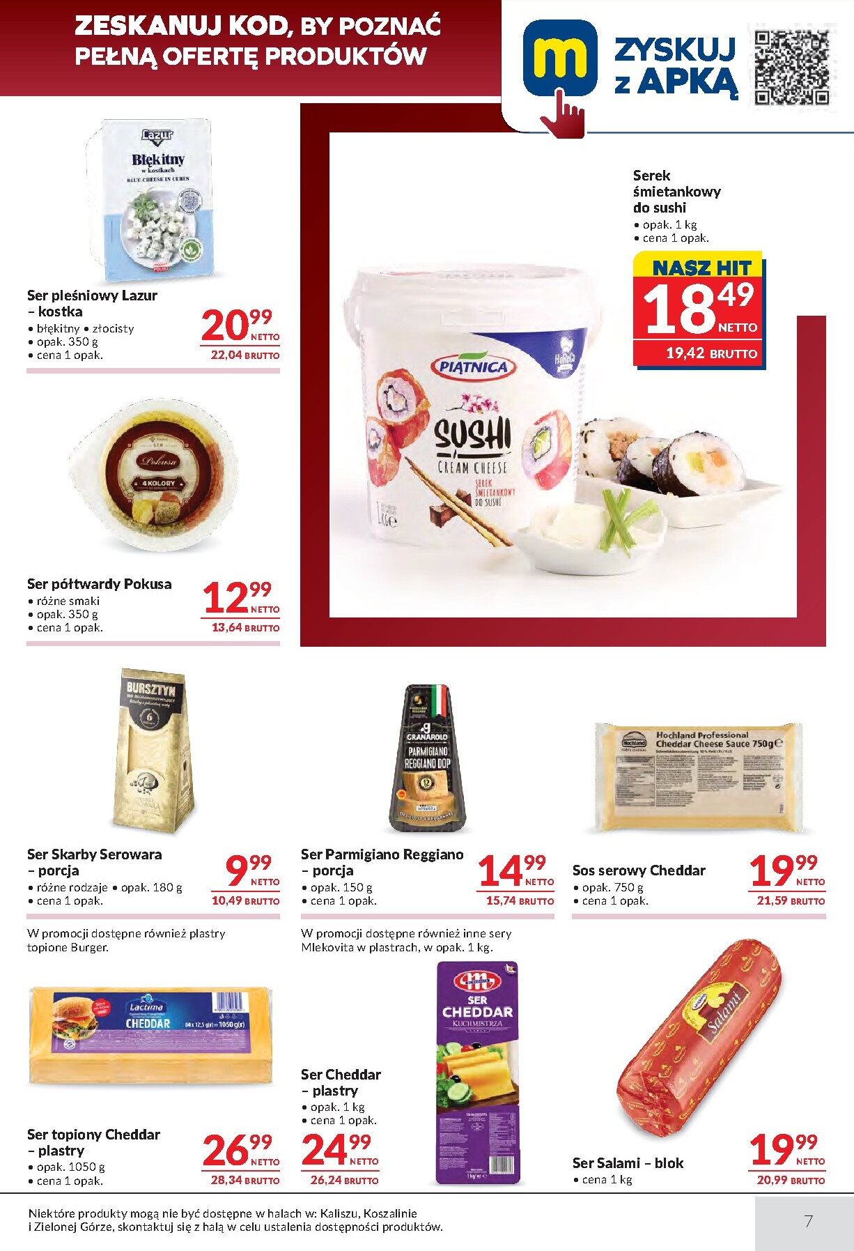 makro - Nowa gazetka Makro - Oferta dla gastronomii ważna od 21.07.2026 do 03.08.2026 - page: 7