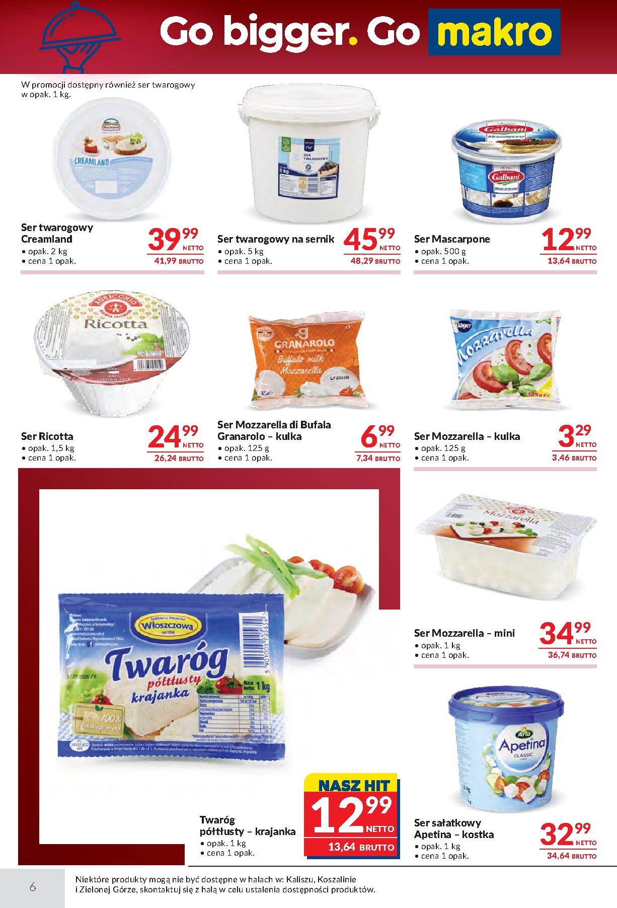 makro - Nowa gazetka Makro - Oferta dla gastronomii ważna od 21.07.2026 do 03.08.2026 - page: 6