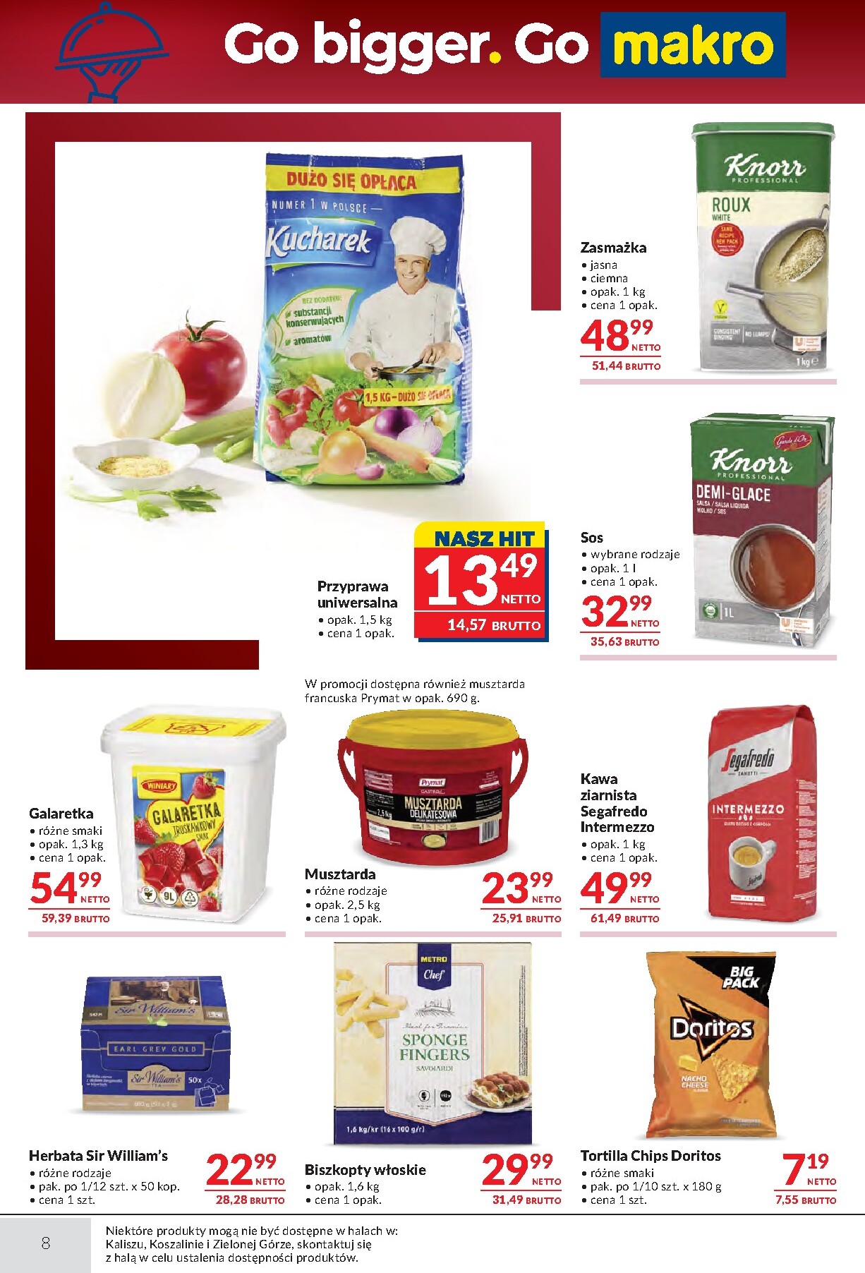 makro - Nowa gazetka Makro - Oferta dla gastronomii ważna od 21.07.2026 do 03.08.2026 - page: 8