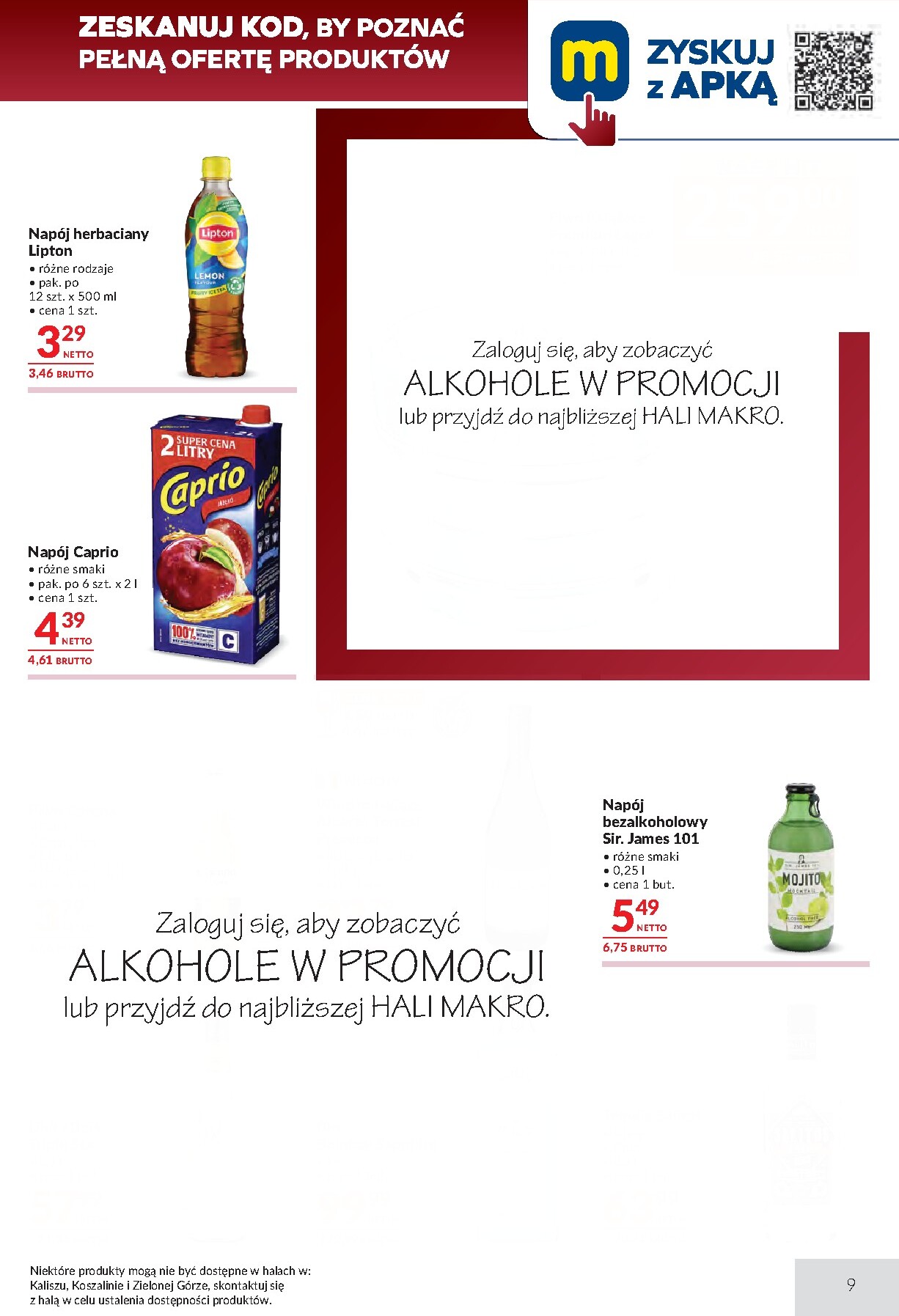 makro - Nowa gazetka Makro - Oferta dla gastronomii ważna od 21.07.2026 do 03.08.2026 - page: 9