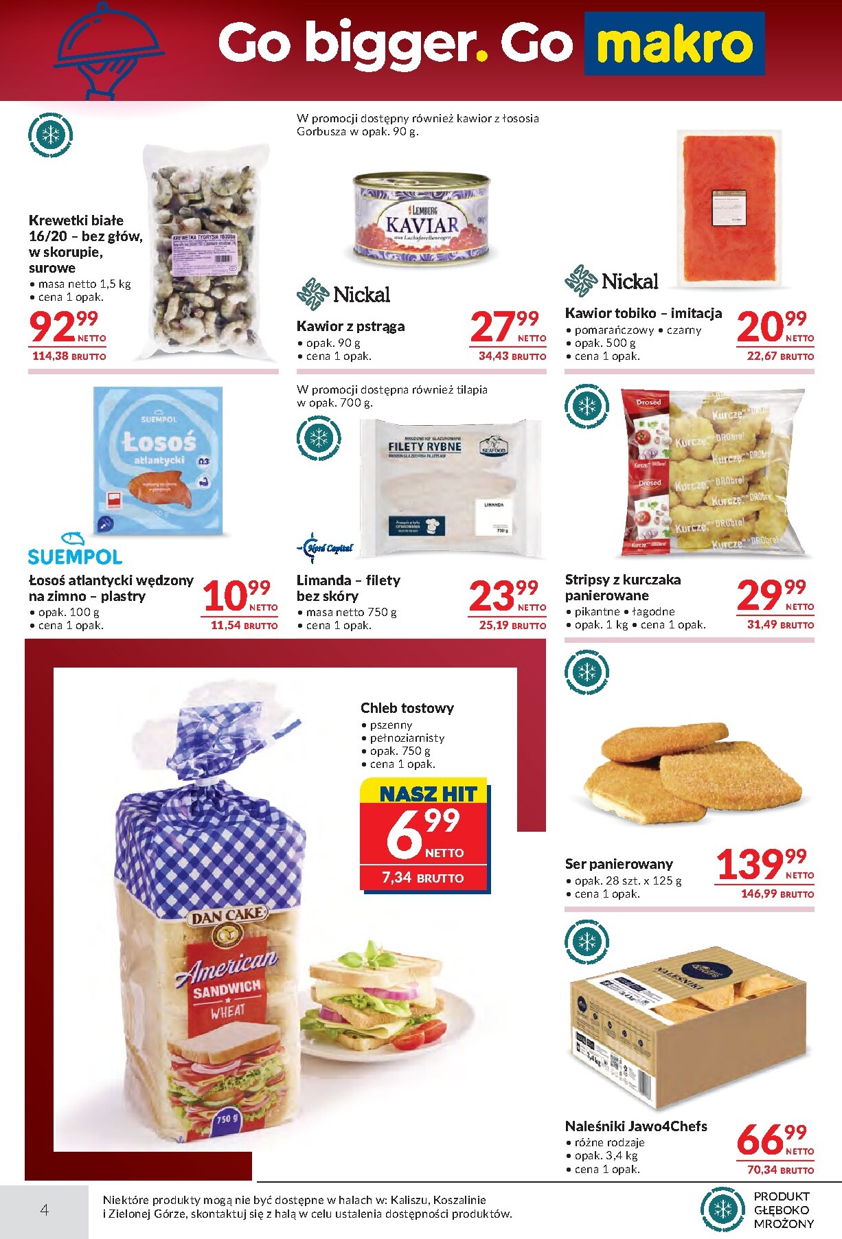makro - Nowa gazetka Makro - Oferta dla gastronomii ważna od 21.07.2026 do 03.08.2026 - page: 4