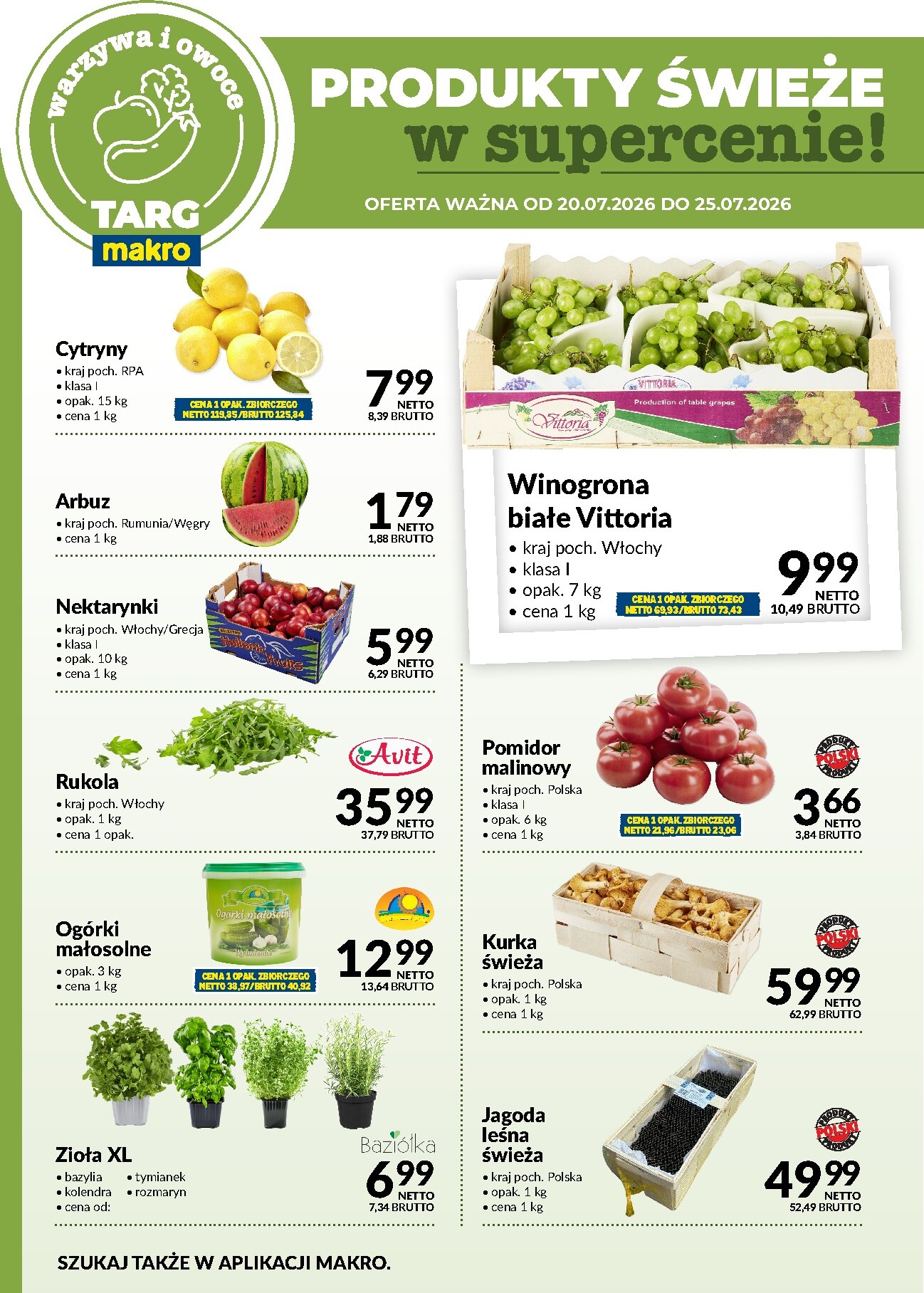 makro - Nowa gazetka Makro - Produkty świeże w supercenie ważna od 20.07.2026 do 25.07.2026 - page: 5