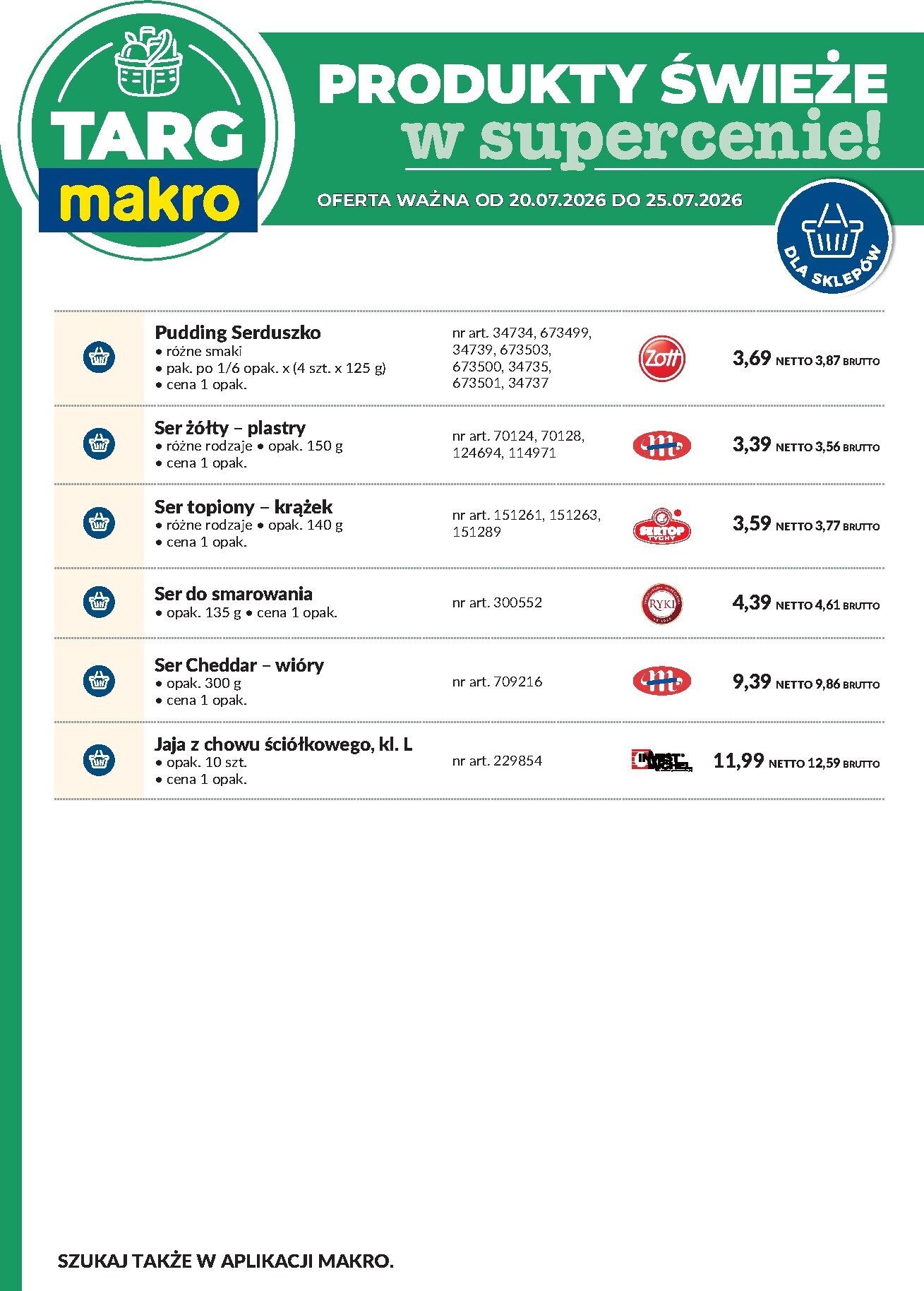 makro - Nowa gazetka MAKRO - Produkty świeże w supercenie! ważna od 20.07.2026 do 25.07.2026 - page: 8