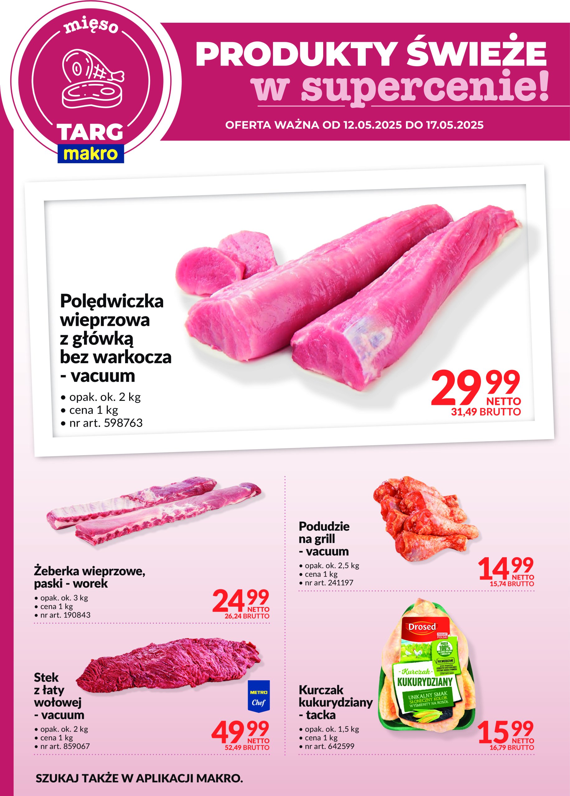 makro - Targ MAKRO - Oferta świeża w super cenach! gazetka ważna od 12.05. - 17.05. - page: 4