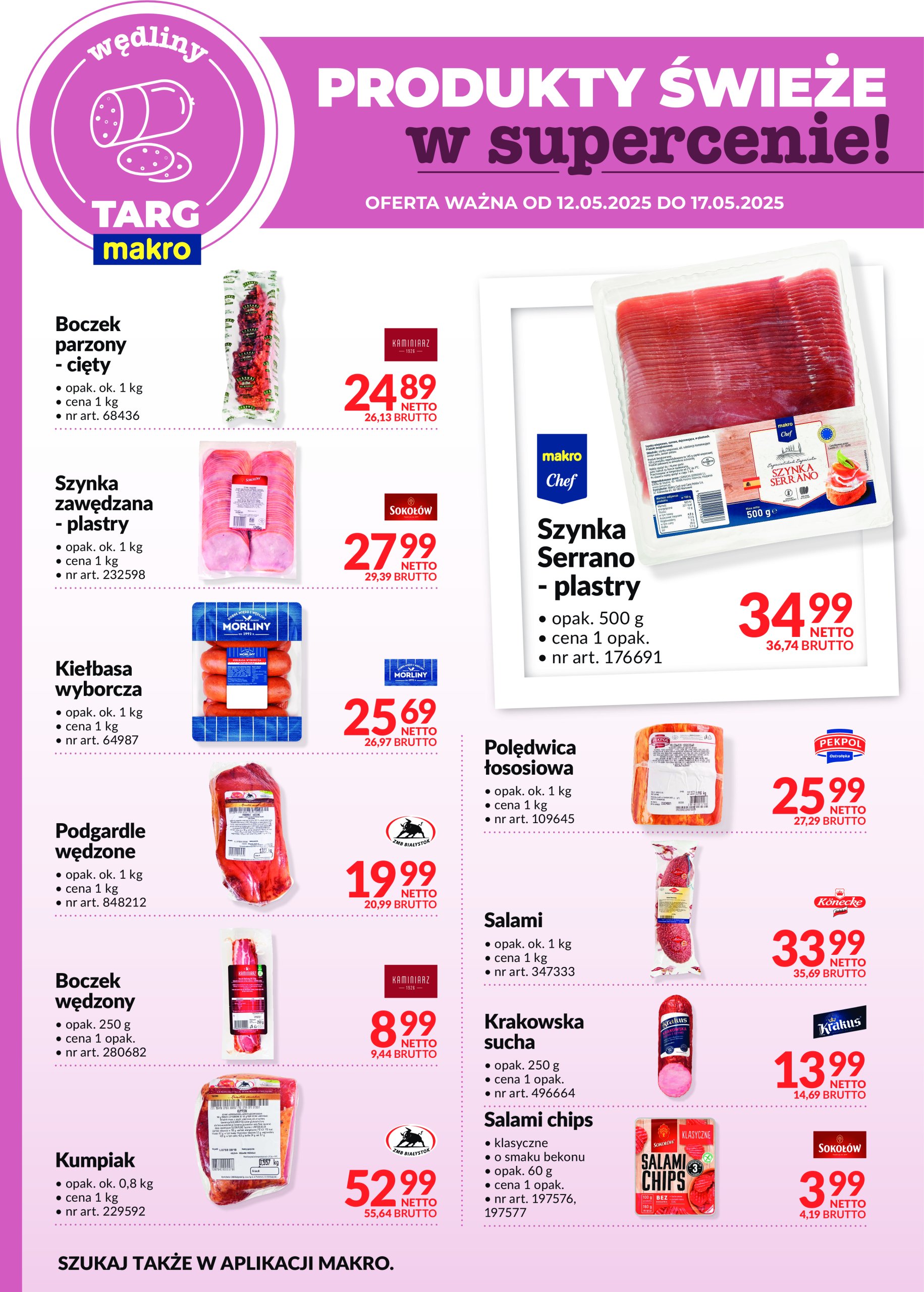 makro - Targ MAKRO - Oferta świeża w super cenach! gazetka ważna od 12.05. - 17.05. - page: 3