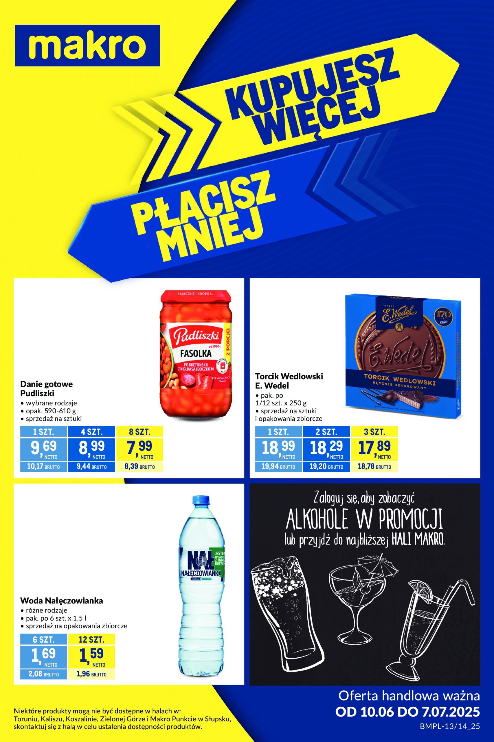 makro - Gazetka Makro - Kupujesz więcej płacisz mniej ważna od 10.06. - 07.07.