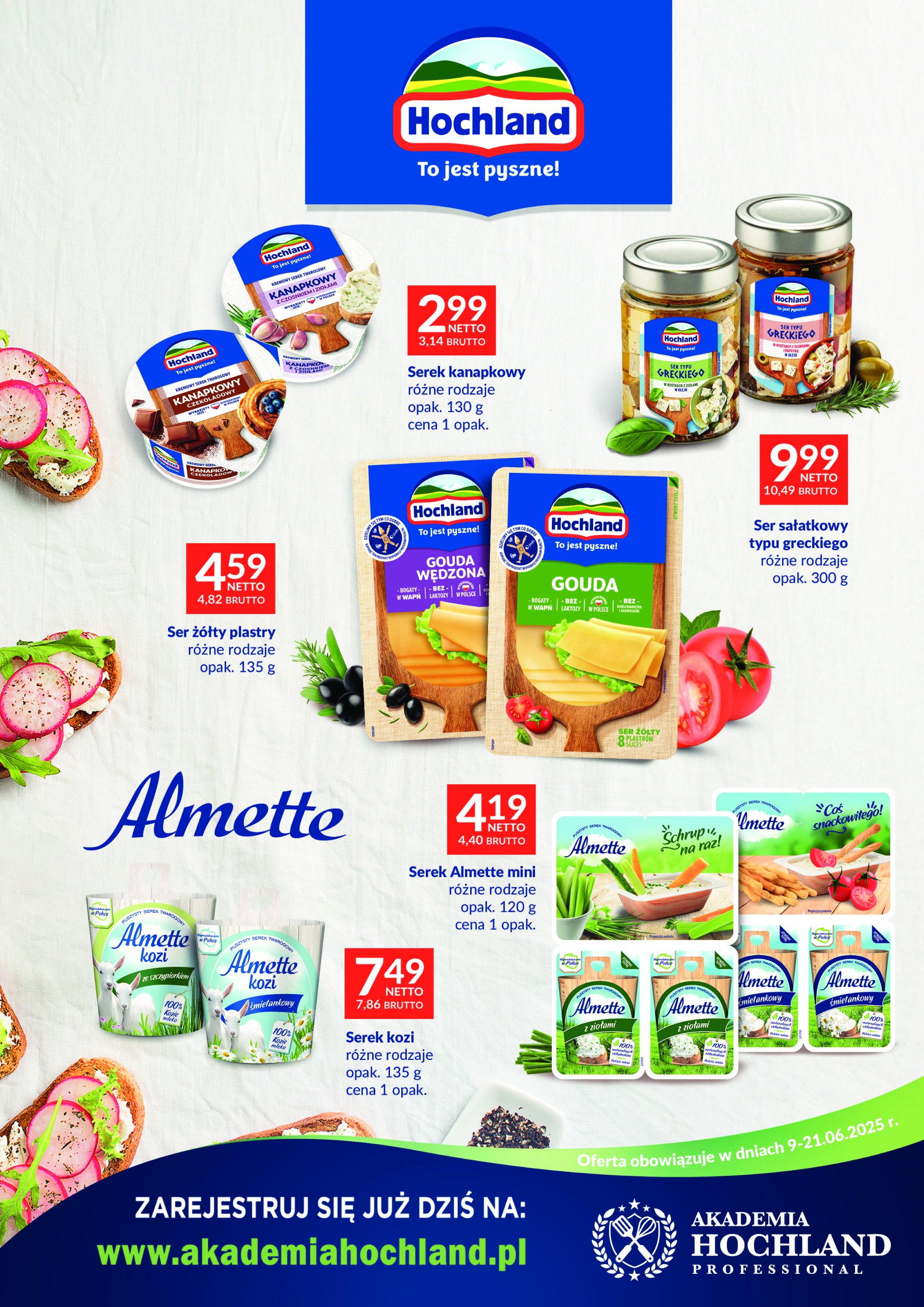 makro - Gazetka Makro - Ulotka Hochland ważna od 09.06. - 21.06.