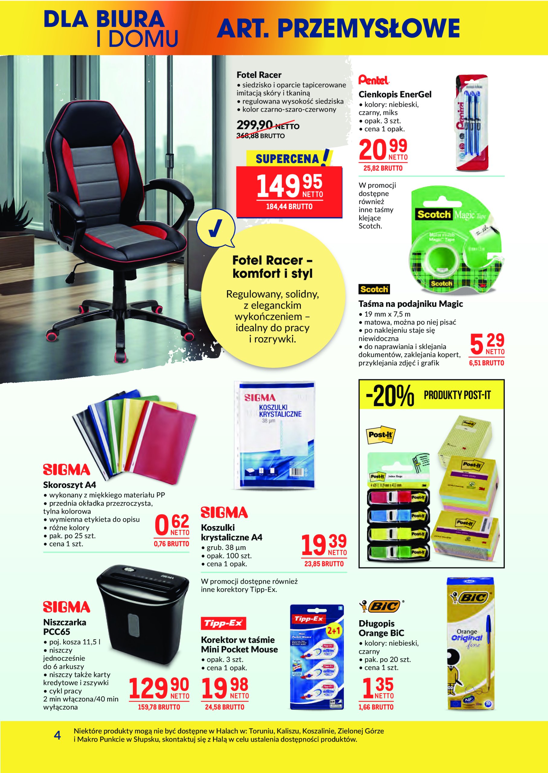 makro - Gazetka Makro - Oferta dla biura i domu ważna od 27.05. - 23.06. - page: 4