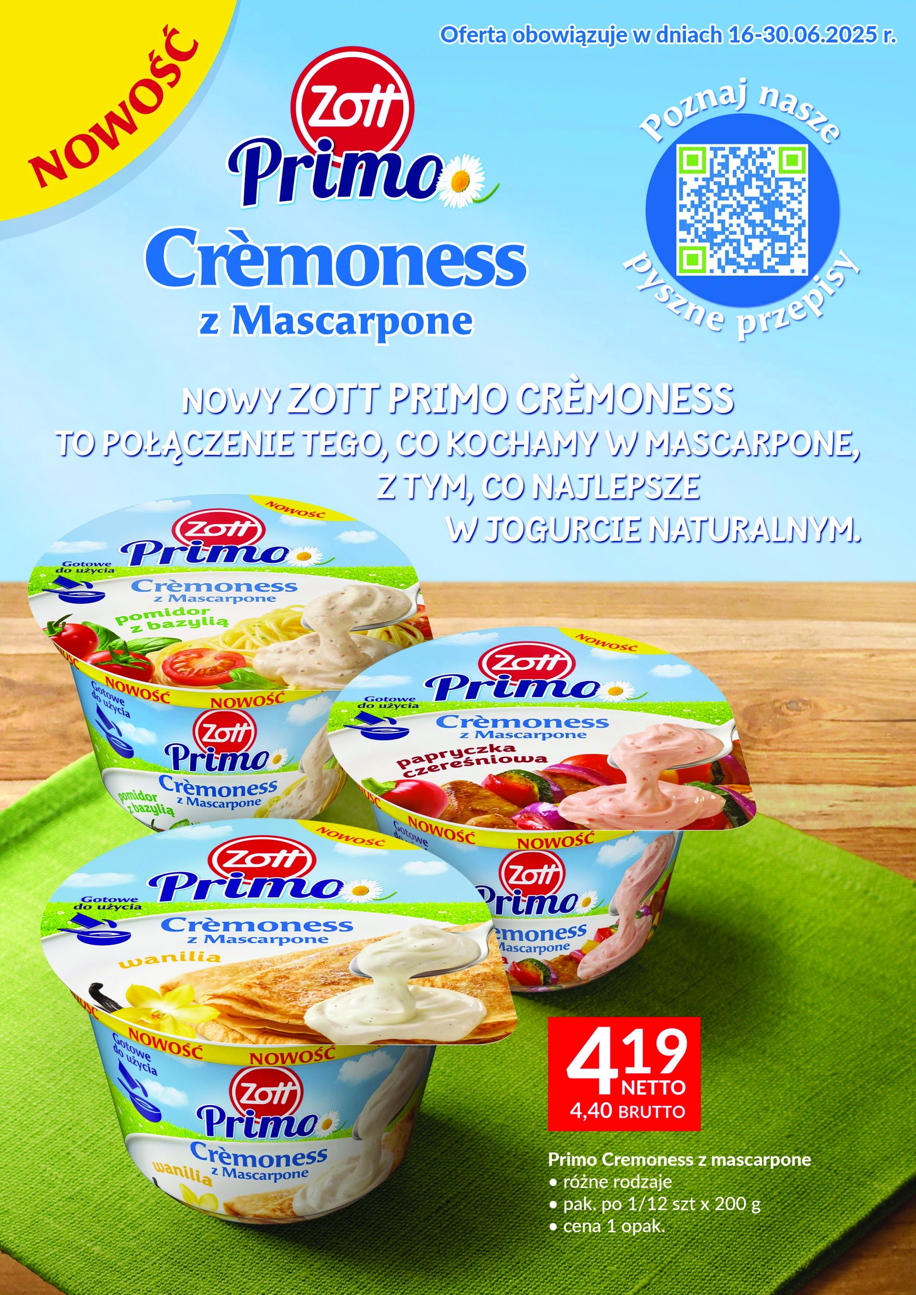 makro - Gazetka Makro - Ulotka Zott ważna od 16.06. - 30.06.
