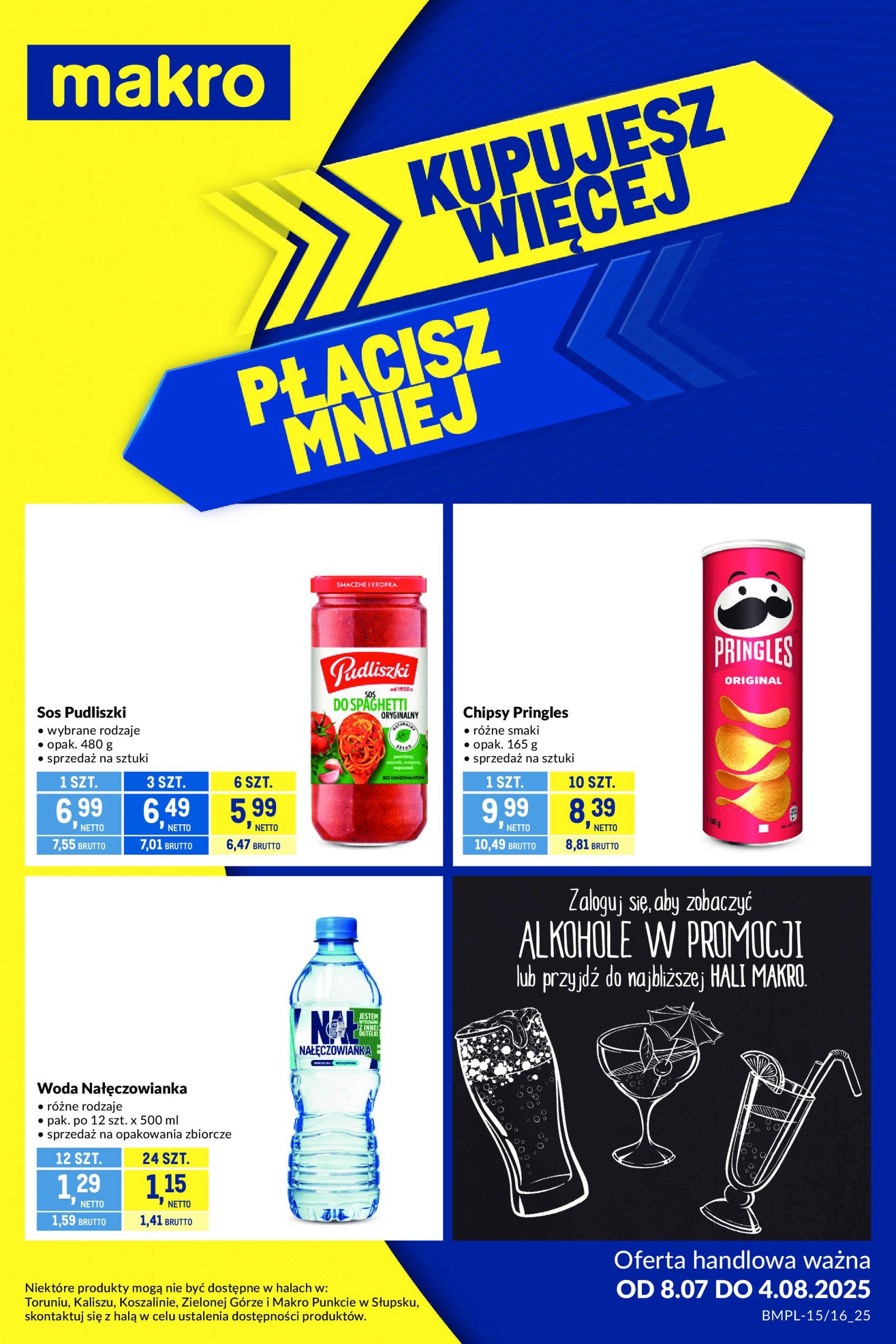 makro - Gazetka Makro - Kupujesz więcej płacisz mniej ważna od 08.07. - 04.08.